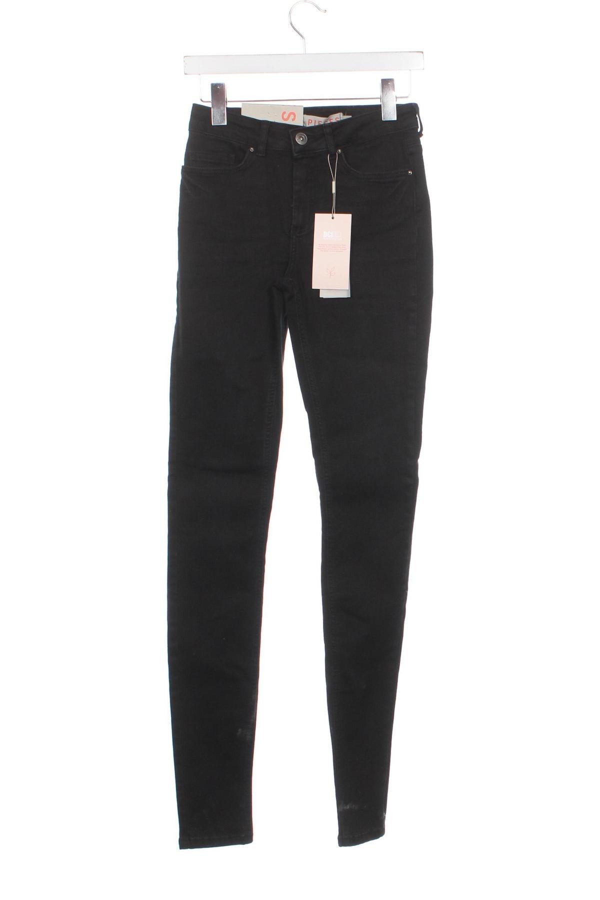 Damen Jeans Pieces, Größe XS, Farbe Schwarz, Preis € 5,99