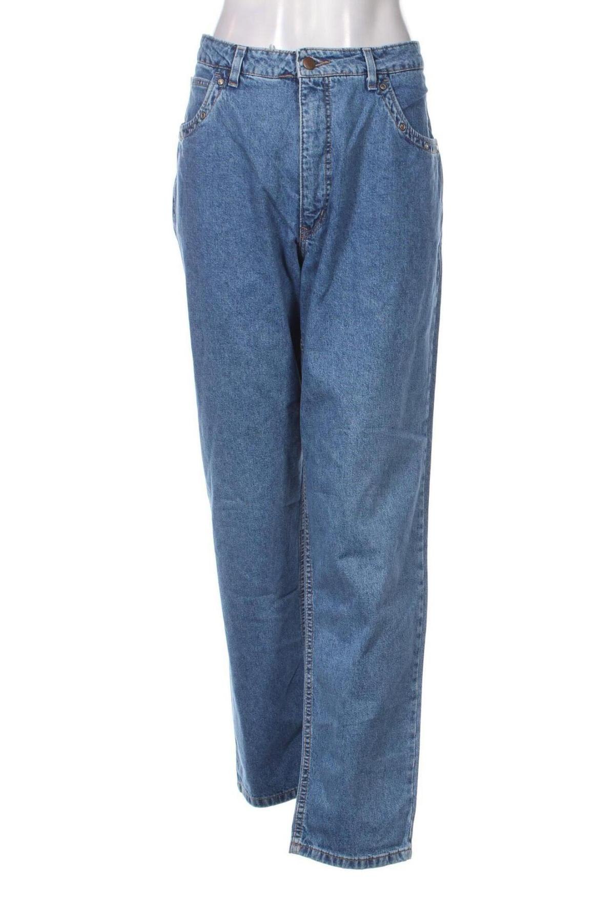 Dámske džínsy  Pioneer, Veľkosť L, Farba Modrá, Cena  5,43 €