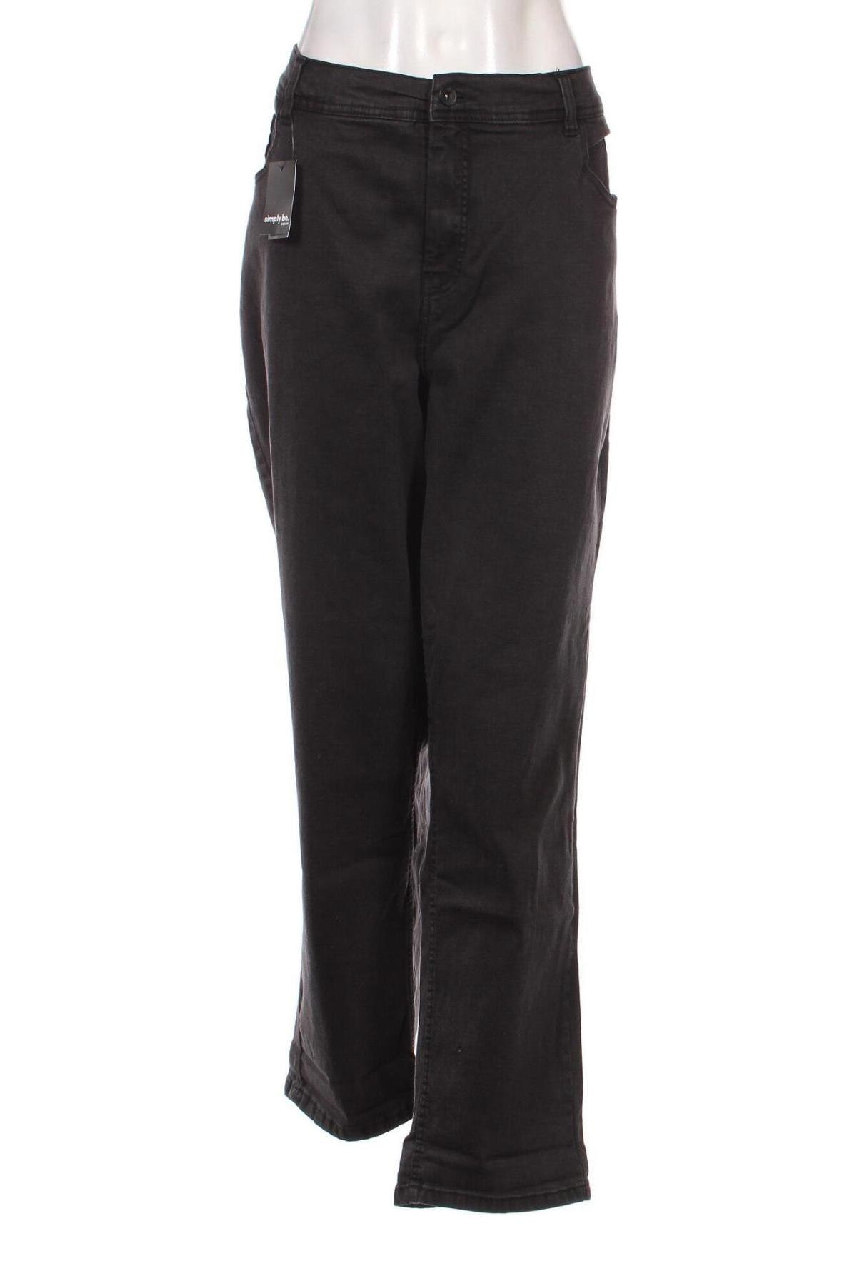 Damen Jeans Simply Be, Größe XXL, Farbe Grau, Preis € 13,75