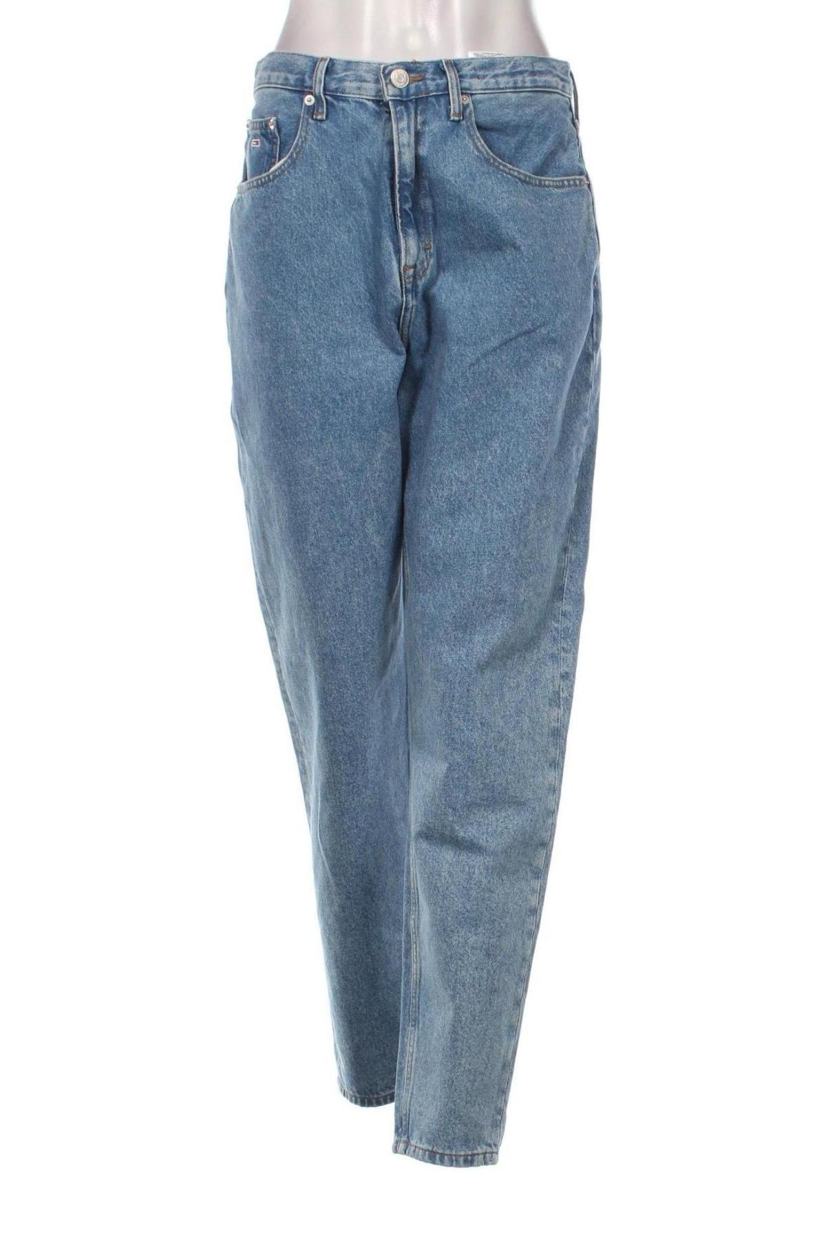 Дамски дънки Tommy Jeans, Размер M, Цвят Син, Цена 163,00 лв.