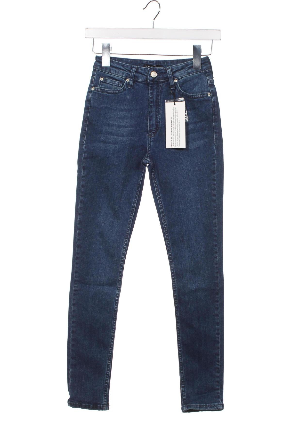 Damen Jeans Trendyol, Größe XXS, Farbe Blau, Preis 10,32 €
