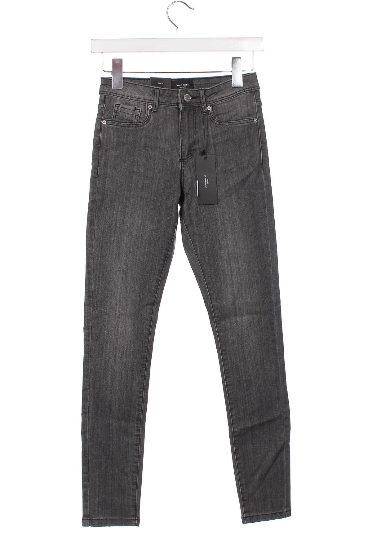 Damen Jeans Vero Moda, Größe XS, Farbe Grau, Preis 9,46 €
