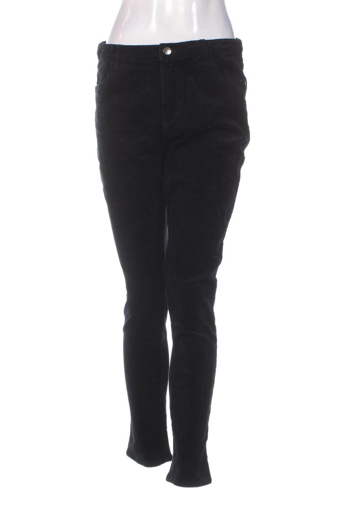 Pantaloni de velvet de femei Manor, Mărime M, Culoare Negru, Preț 20,03 Lei