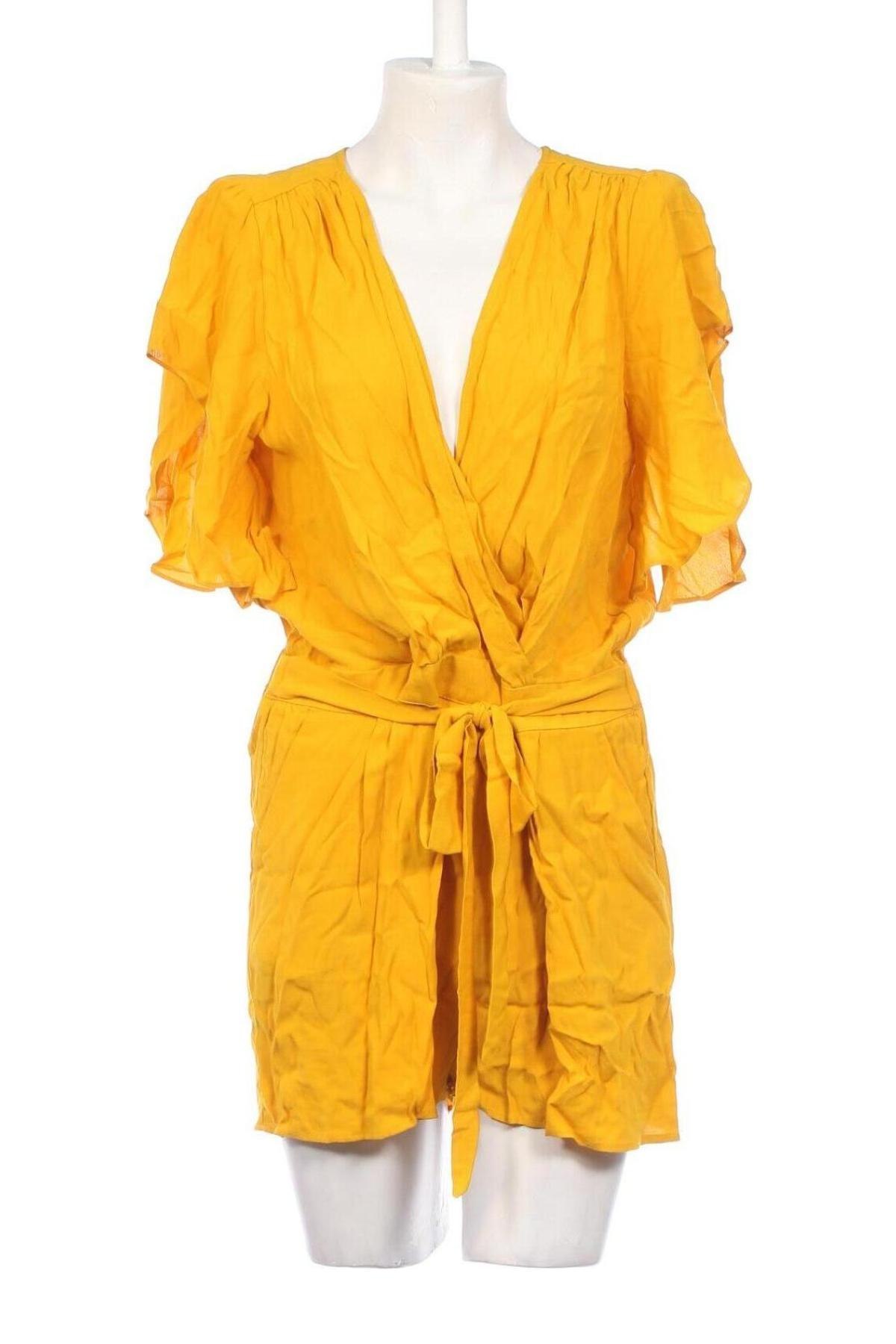 Γυναικεία σαλοπέτα Naf Naf, Μέγεθος L, Χρώμα Κίτρινο, Τιμή 9,05 €