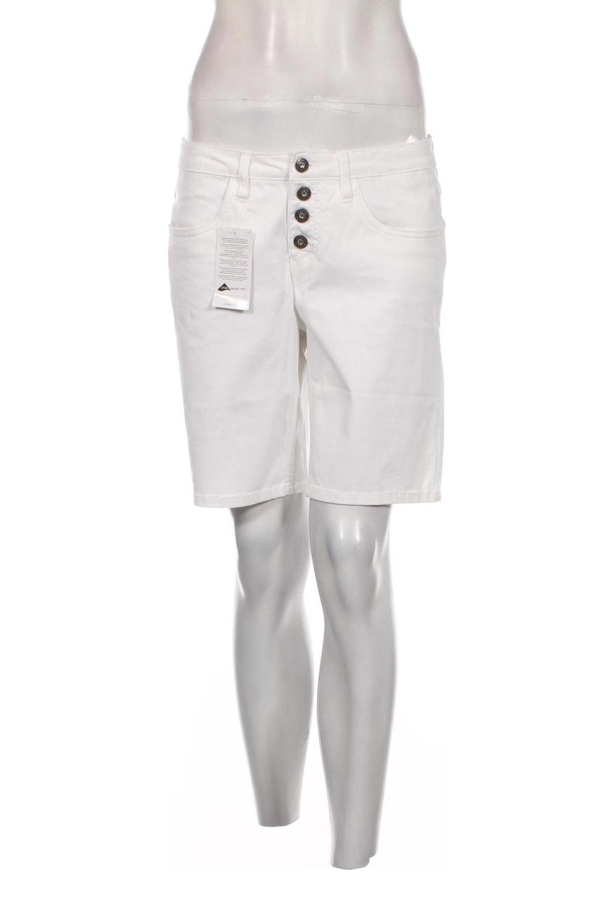 Дамски къс панталон Body Flirt, Размер M, Цвят Бял, Цена 4,35 лв.
