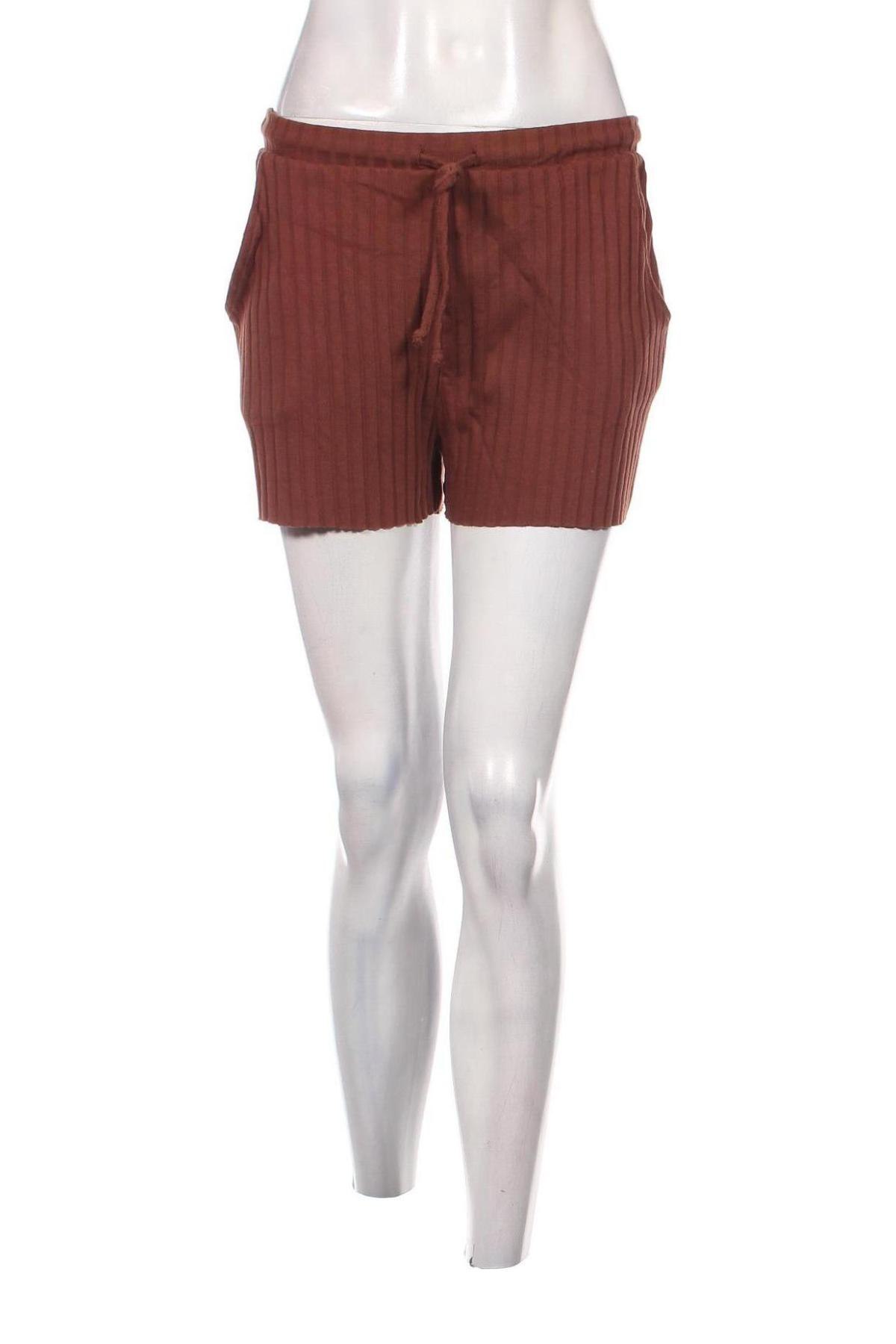 Дамски къс панталон Jennyfer, Размер M, Цвят Кафяв, Цена 9,61 лв.