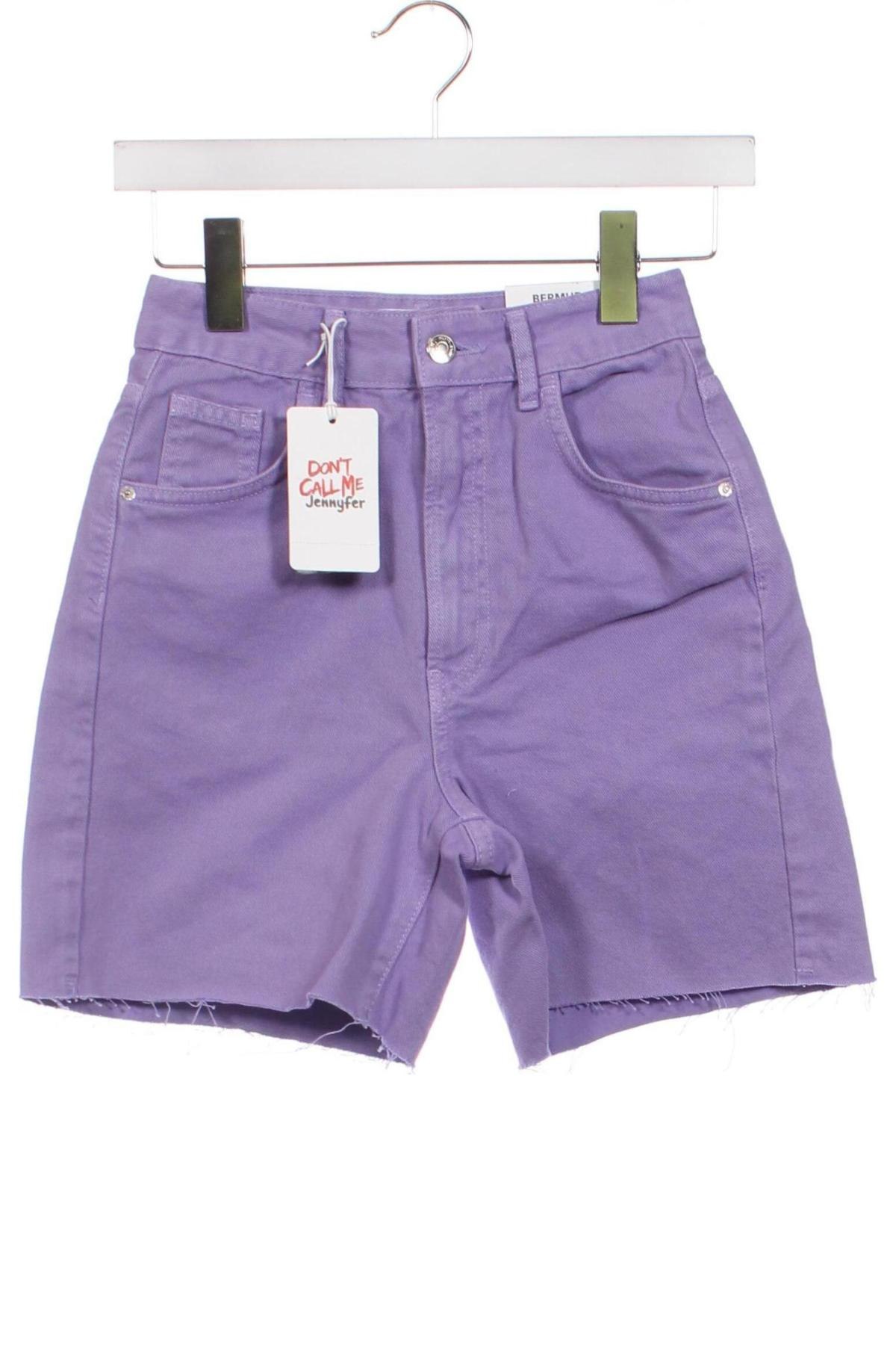 Pantaloni scurți de femei Jennyfer, Mărime XXS, Culoare Mov, Preț 45,89 Lei