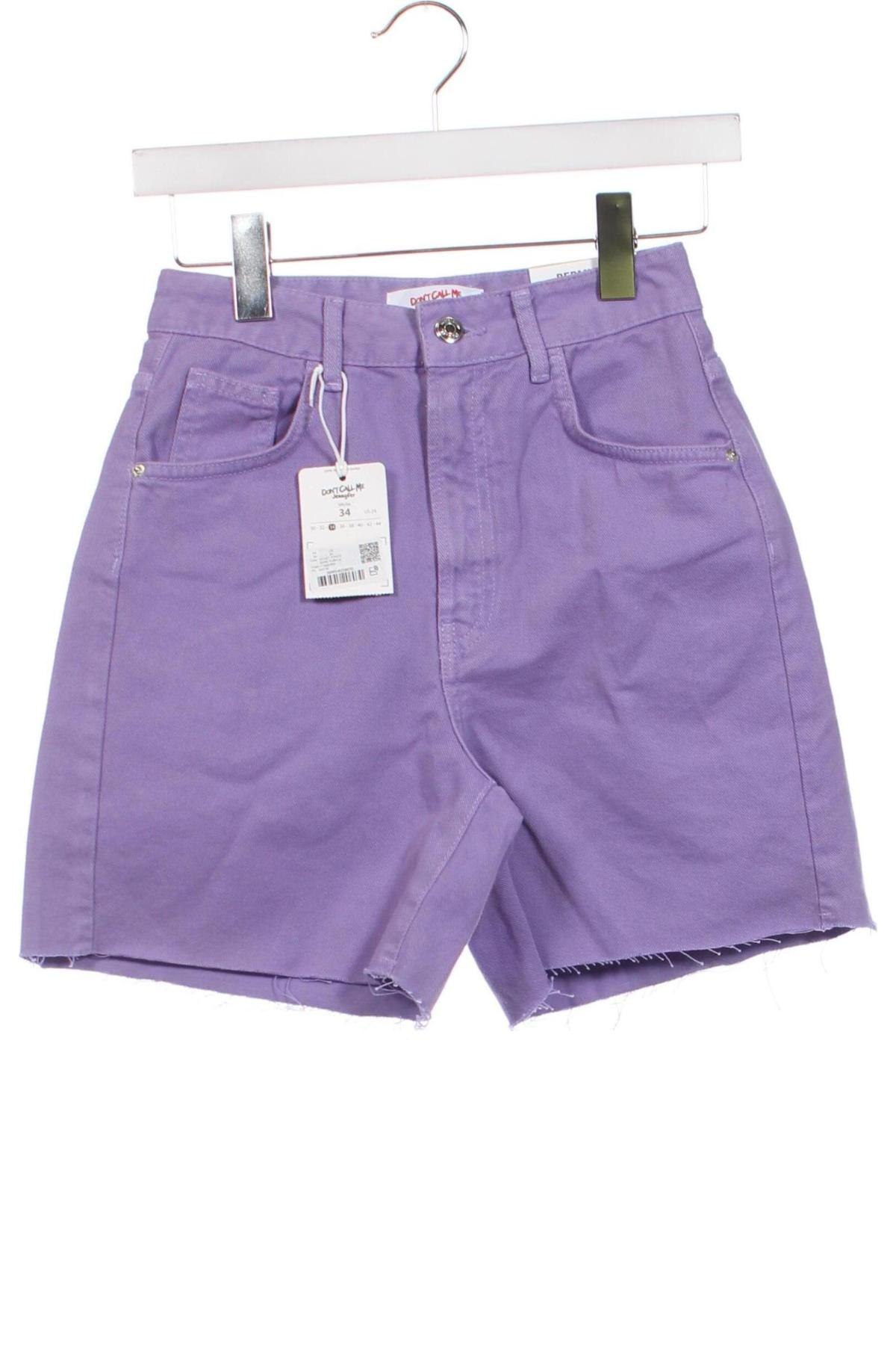 Pantaloni scurți de femei Jennyfer, Mărime XS, Culoare Mov, Preț 45,89 Lei