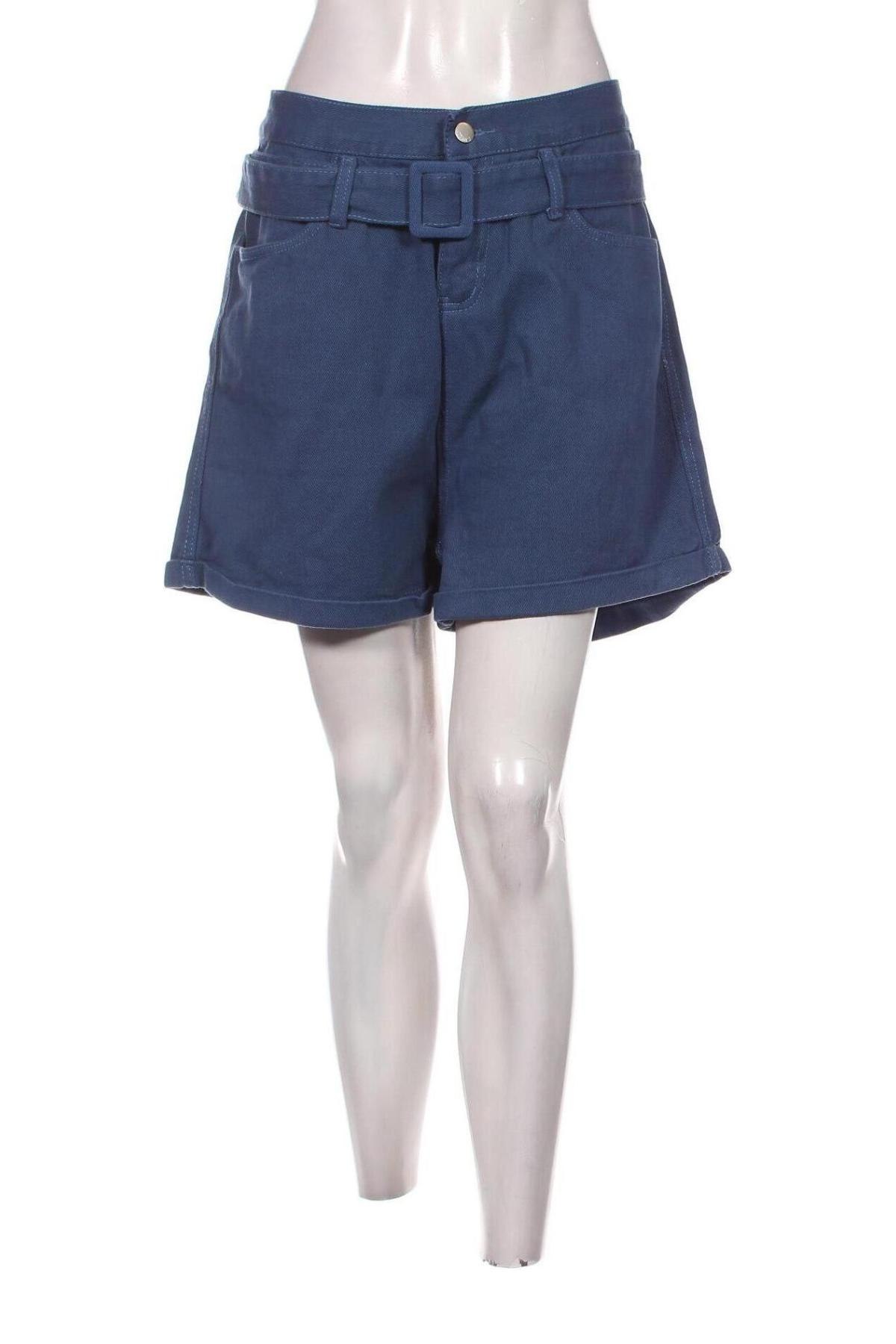 Pantaloni scurți de femei Molly Bracken, Mărime L, Culoare Albastru, Preț 236,84 Lei