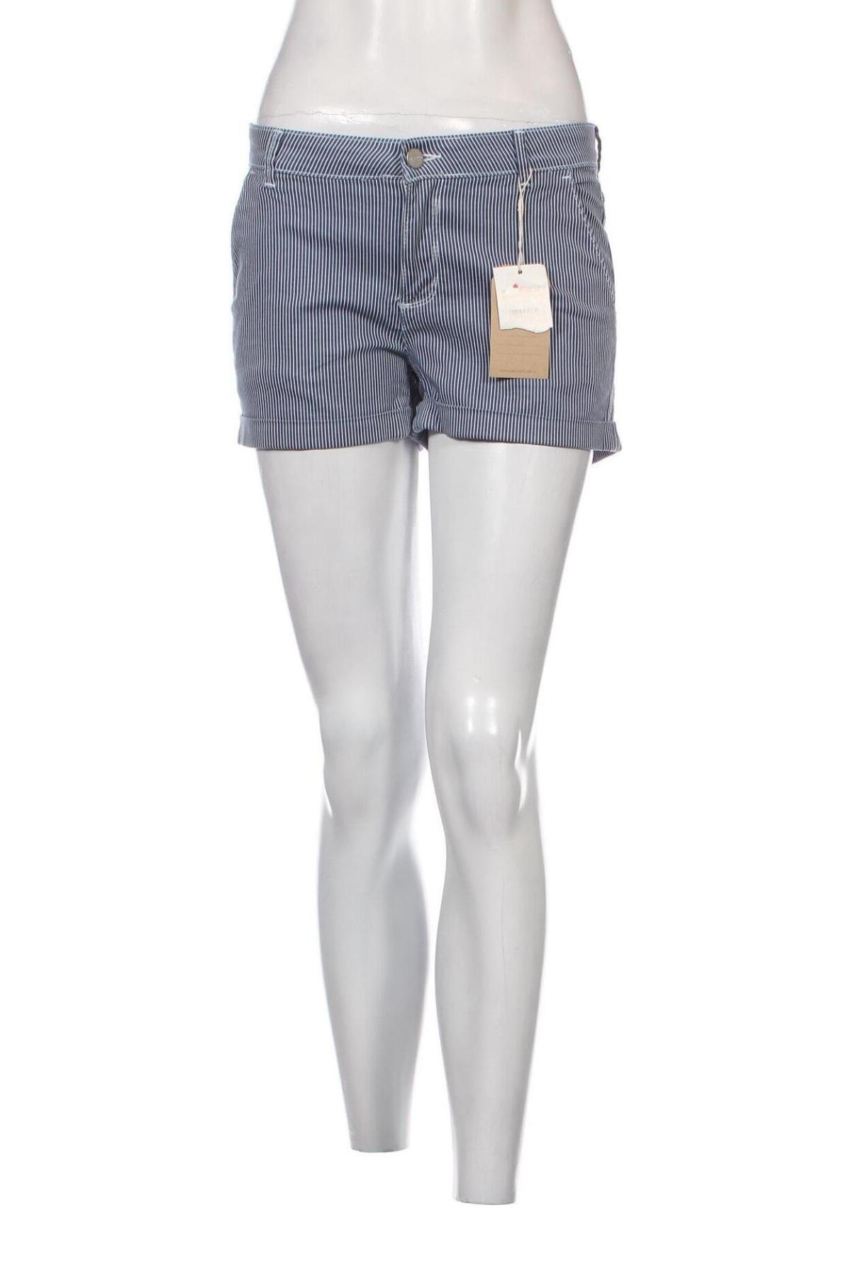 Γυναικείο κοντό παντελόνι Springfield, Μέγεθος S, Χρώμα Μπλέ, Τιμή 27,84 €