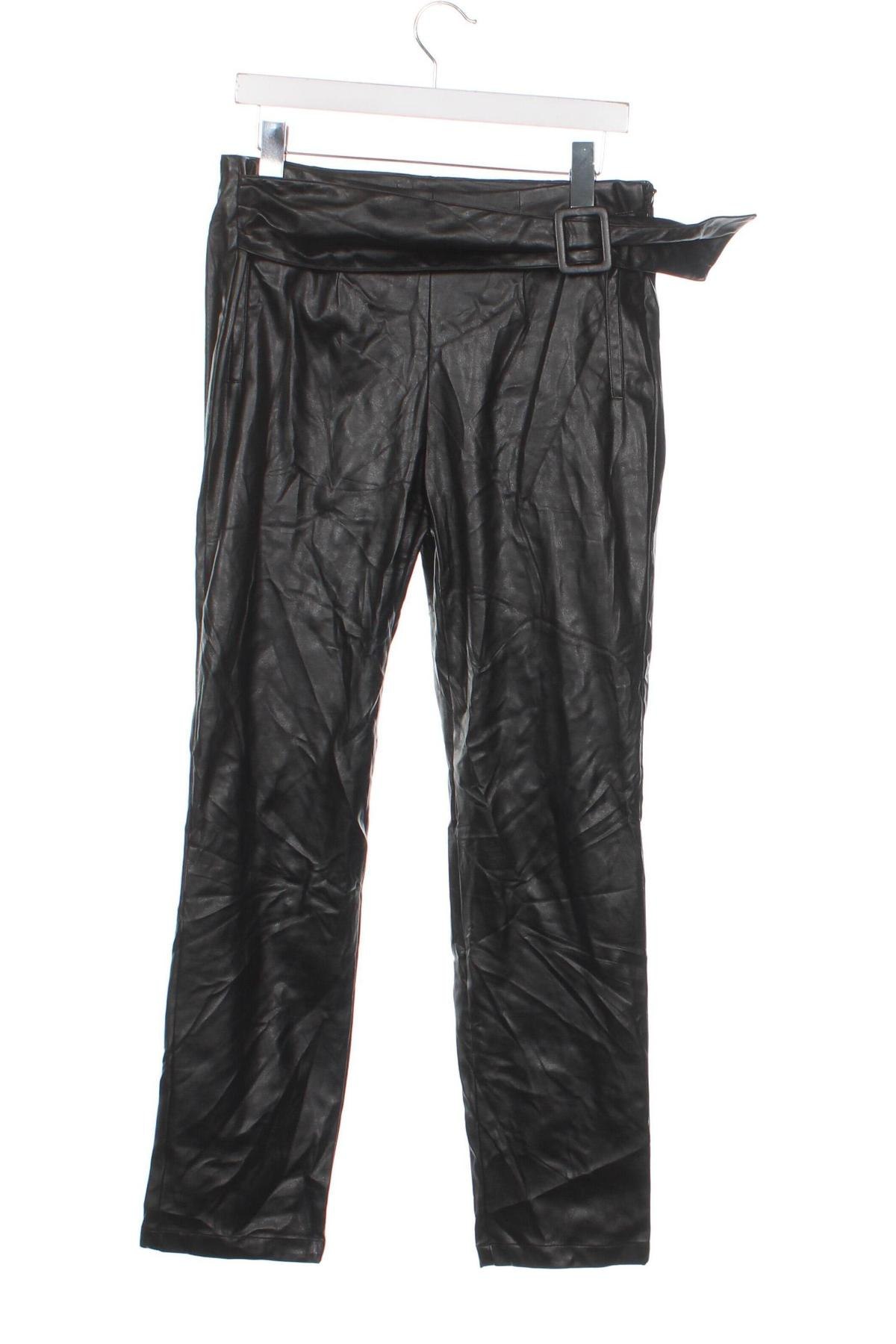 Γυναικείο παντελόνι δερμάτινο Ashley Brooke, Μέγεθος S, Χρώμα Μαύρο, Τιμή 5,74 €