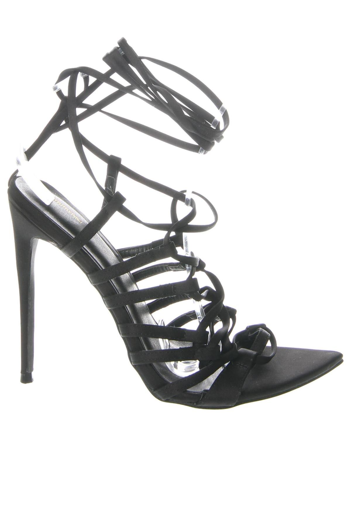 Γυναικεία παπούτσια Pretty Little Thing, Μέγεθος 39, Χρώμα Μαύρο, Τιμή 31,96 €