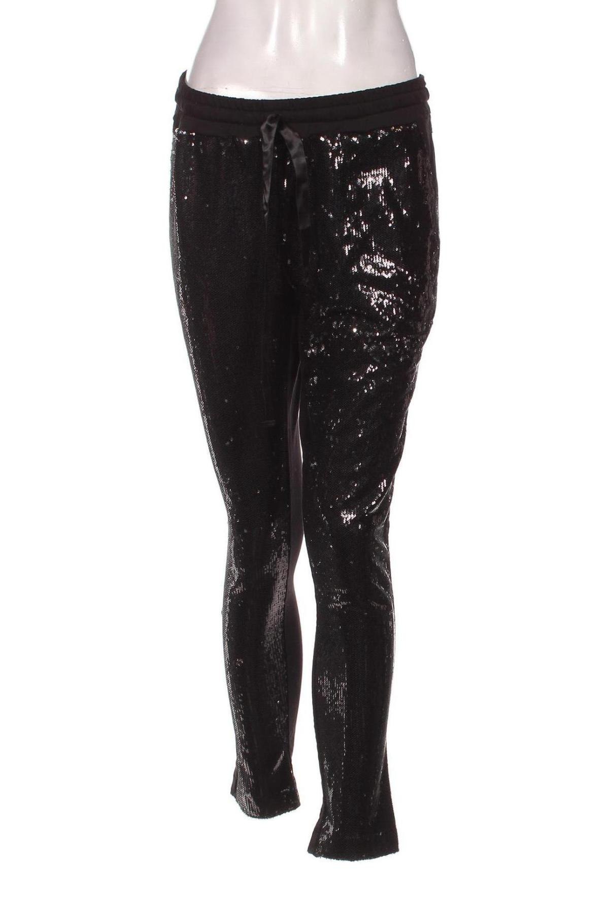 Дамски панталон Ancora, Размер M, Цвят Черен, Цена 29,00 лв.