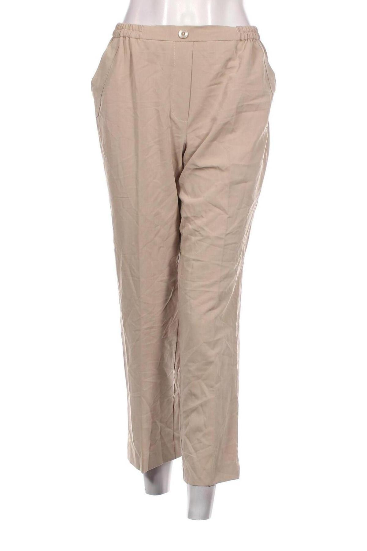 Pantaloni de femei Atelier GS, Mărime M, Culoare Bej, Preț 18,12 Lei