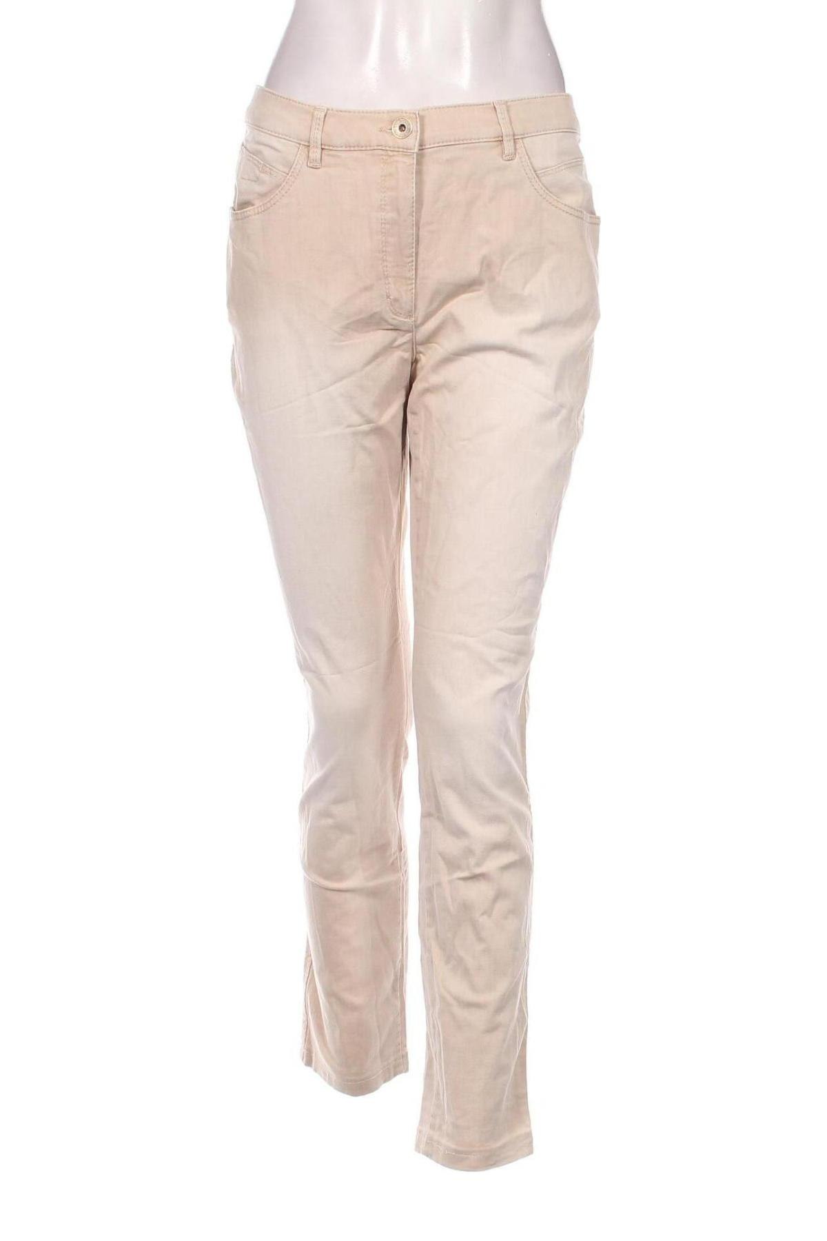 Γυναικείο παντελόνι Brax, Μέγεθος M, Χρώμα  Μπέζ, Τιμή 3,94 €