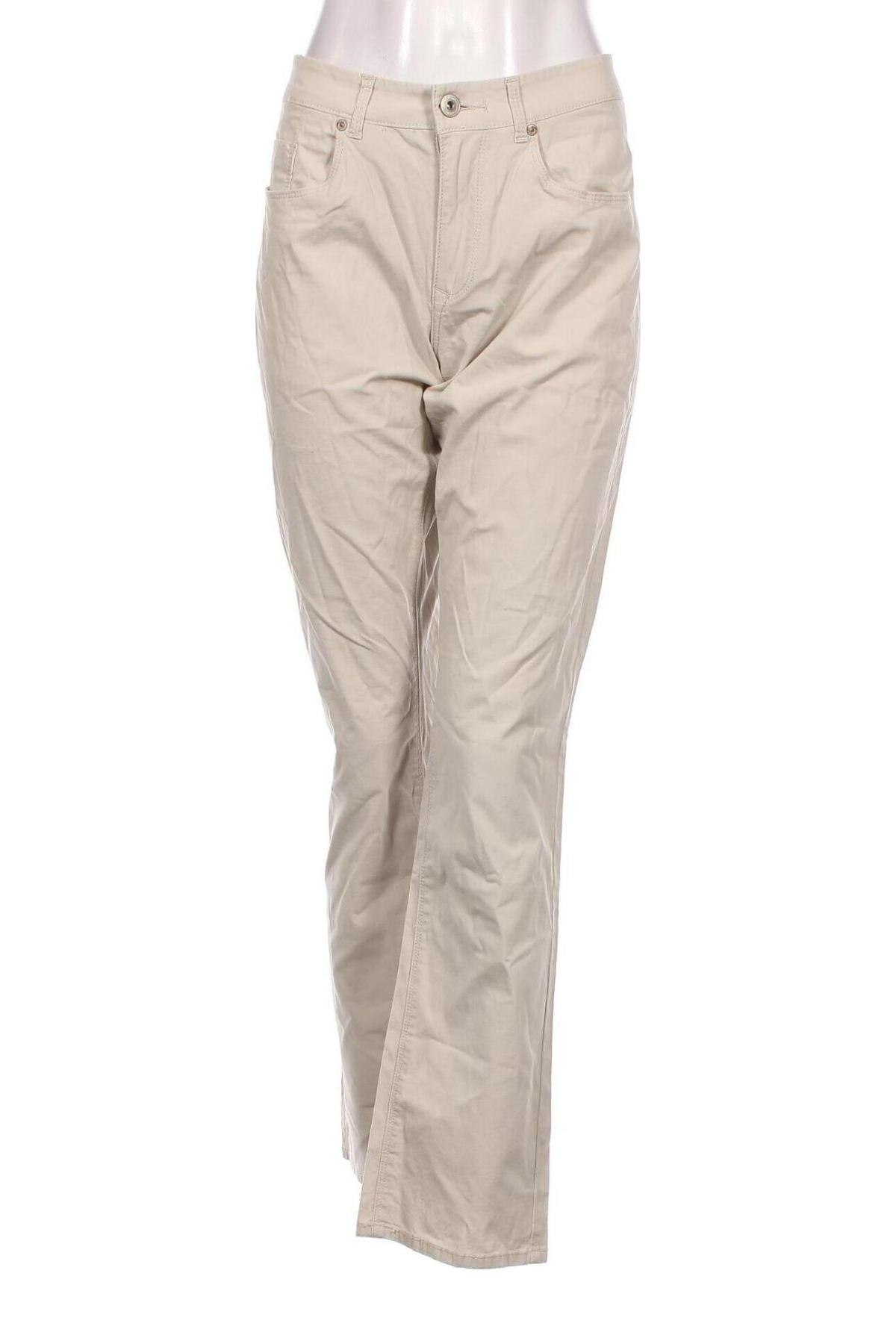 Pantaloni de femei Canda, Mărime XL, Culoare Bej, Preț 34,34 Lei