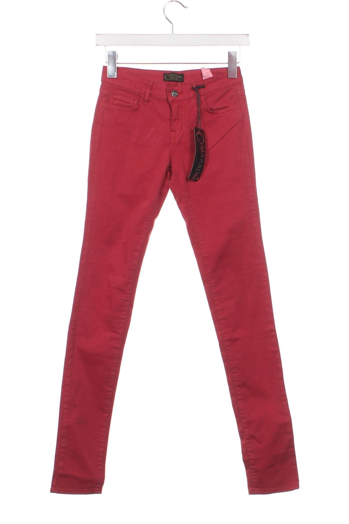 Дамски панталон Cimarron, Размер XS, Цвят Червен, Цена 28,71 лв.