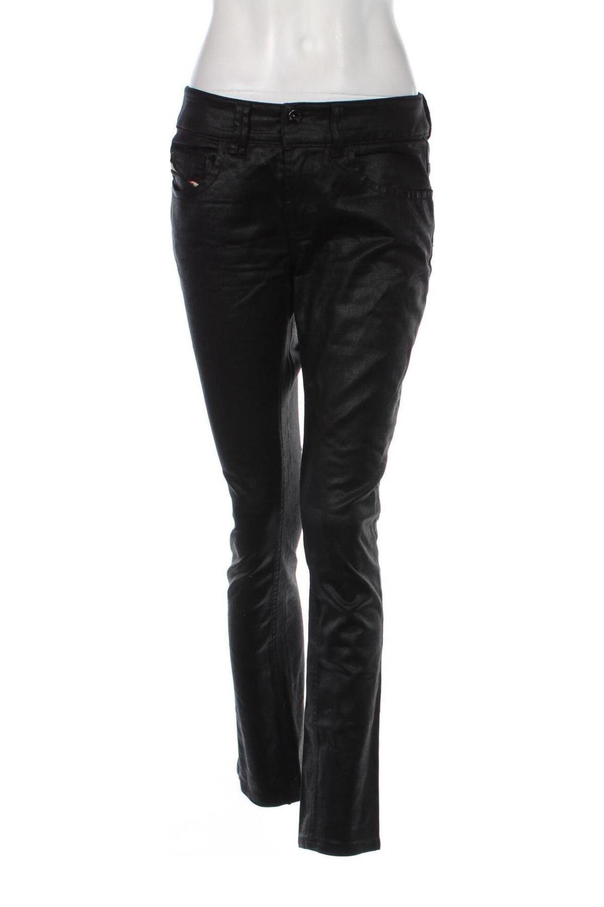 Pantaloni de femei Diesel, Mărime M, Culoare Negru, Preț 444,08 Lei