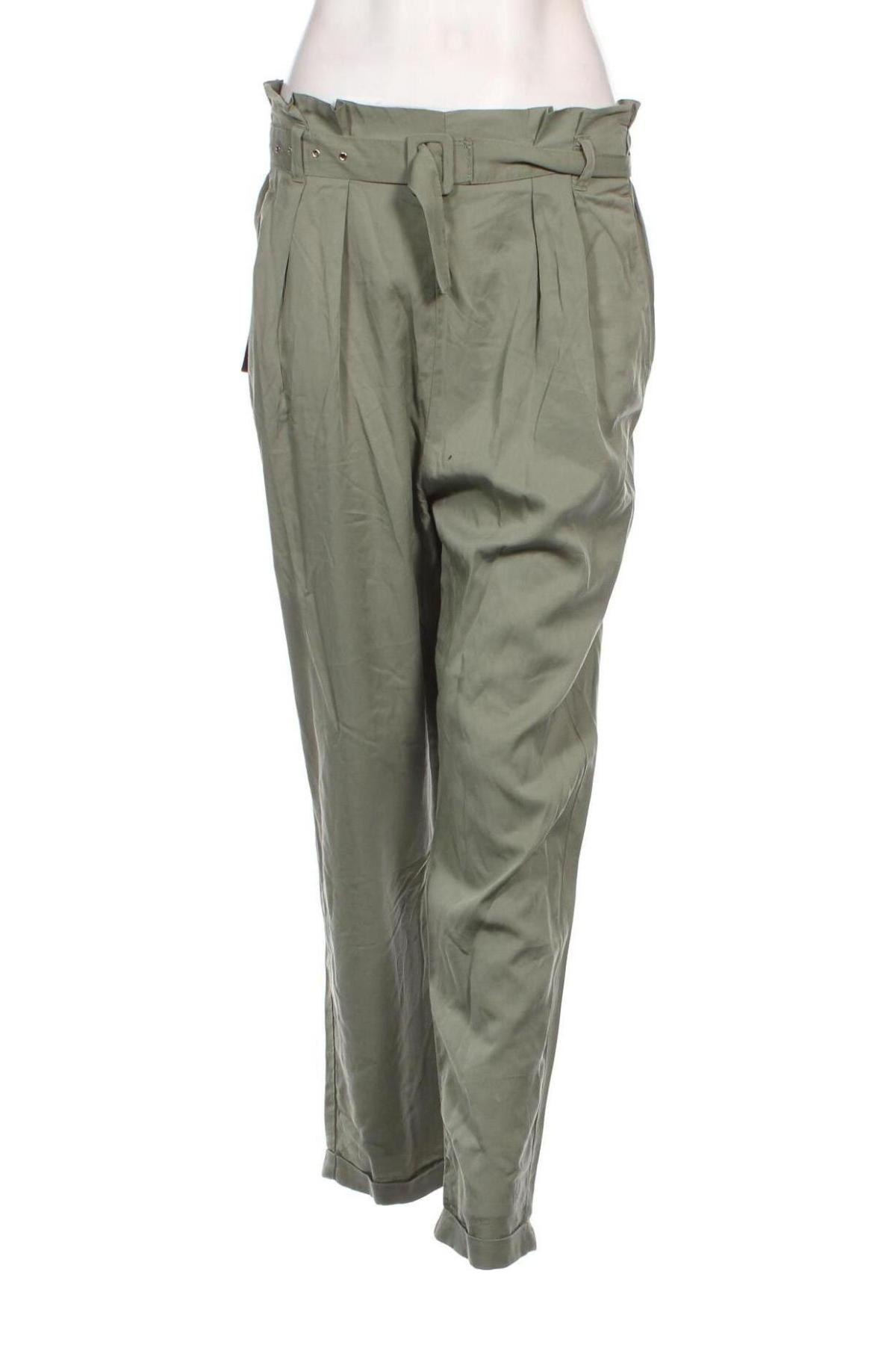 Дамски панталон Diverse, Размер S, Цвят Зелен, Цена 16,56 лв.