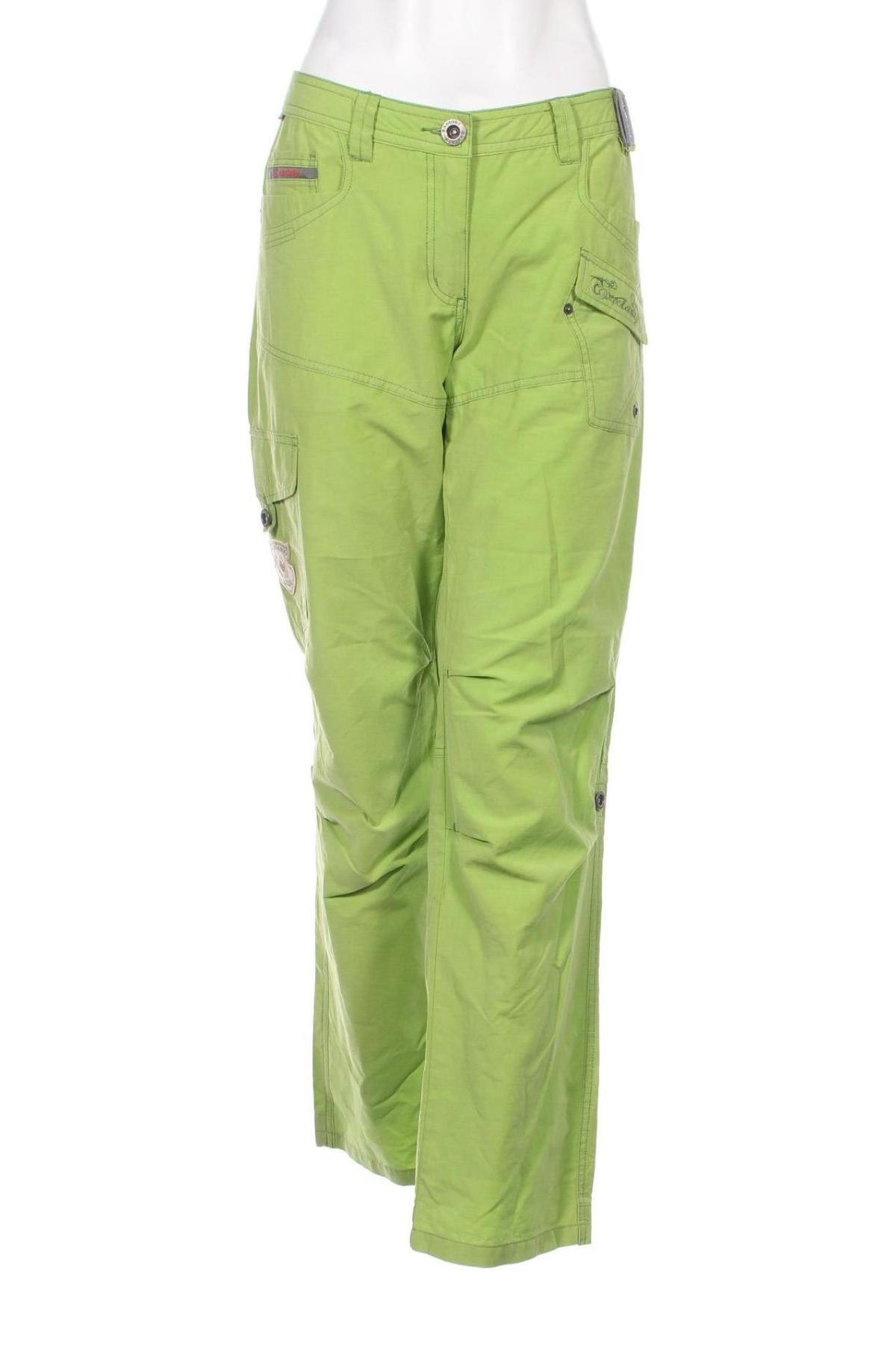 Дамски панталон Exxtasy, Размер L, Цвят Зелен, Цена 36,00 лв.