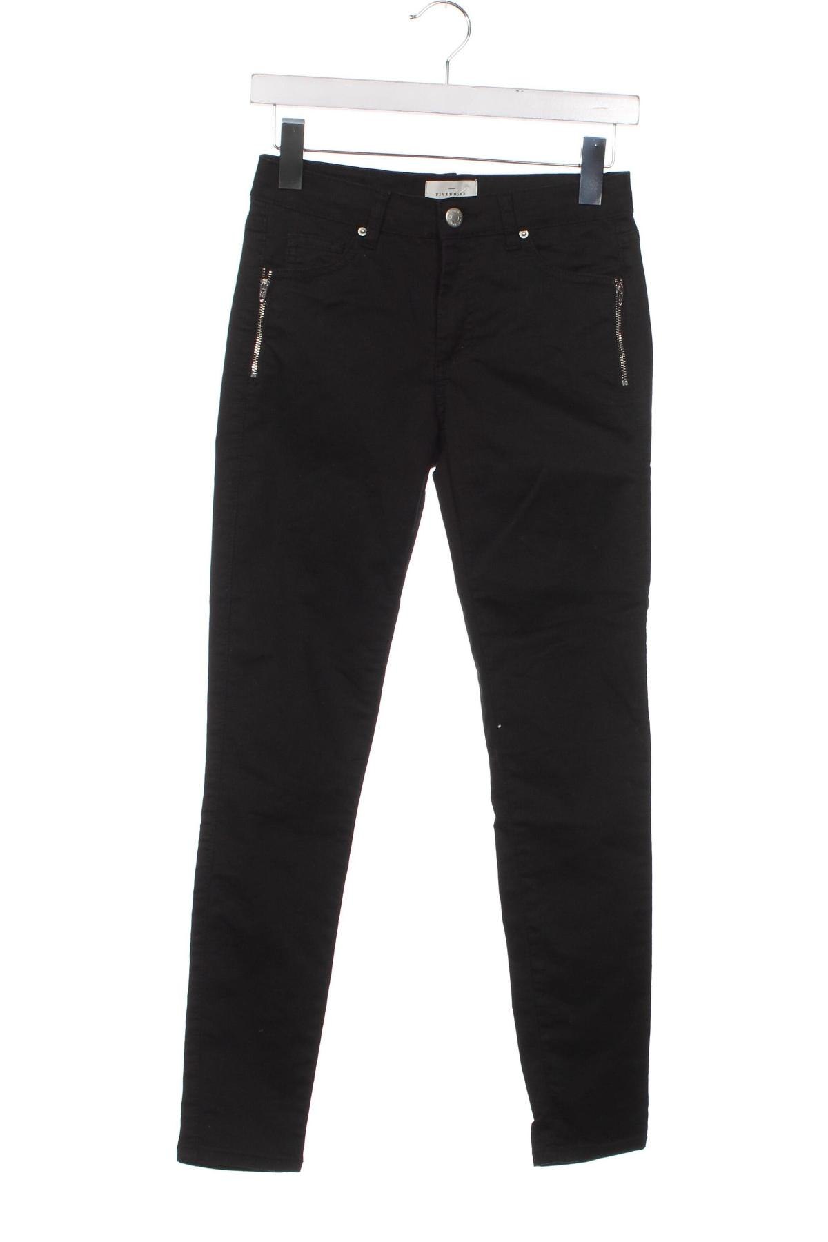 Γυναικείο παντελόνι Five Units, Μέγεθος XS, Χρώμα Μαύρο, Τιμή 15,58 €