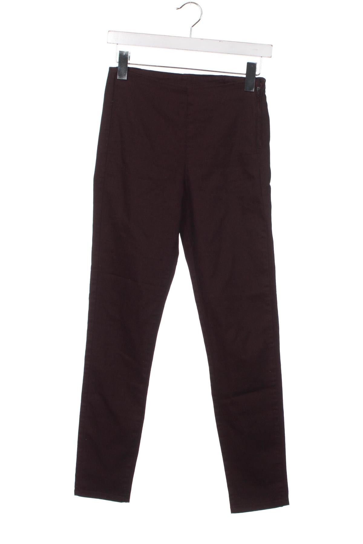 Дамски панталон H&M Divided, Размер S, Цвят Червен, Цена 5,22 лв.