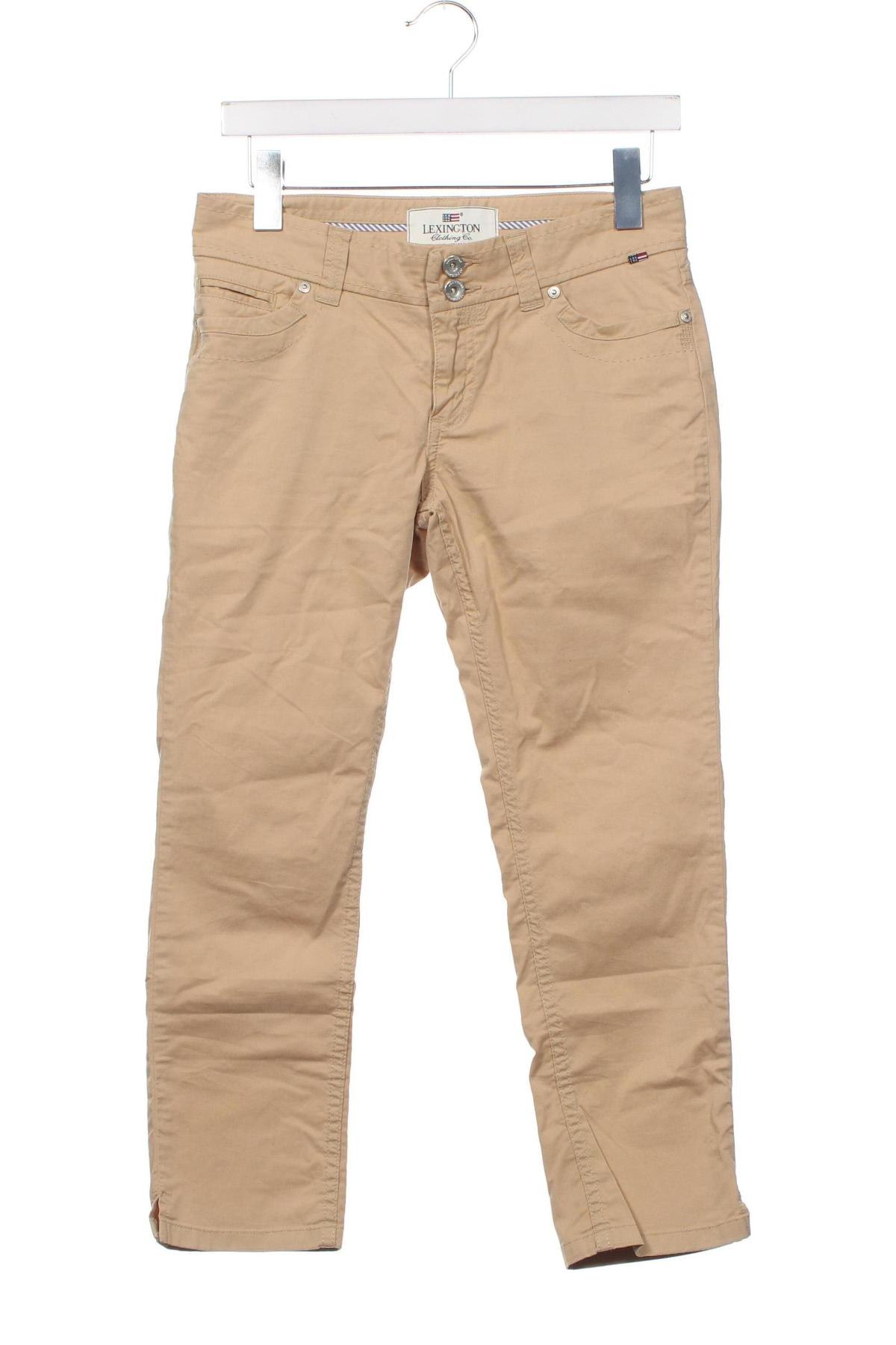 Pantaloni de femei Lexington, Mărime S, Culoare Bej, Preț 223,68 Lei