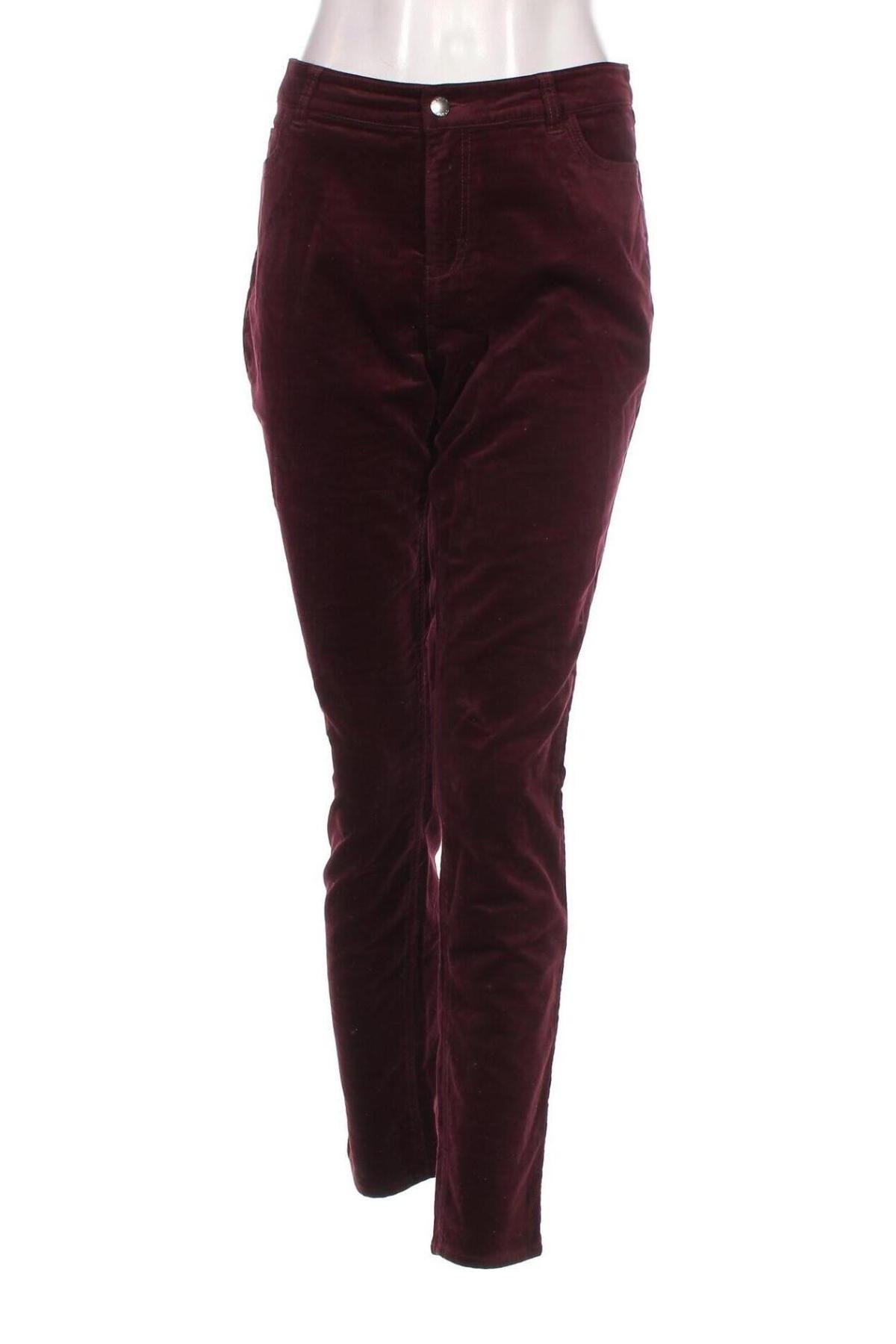 Pantaloni de femei Manor, Mărime L, Culoare Roșu, Preț 18,12 Lei