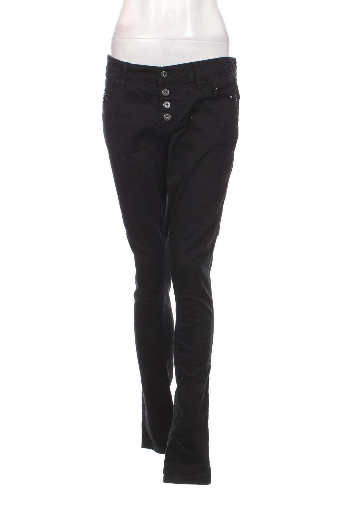 Дамски панталон Multiblu, Размер M, Цвят Черен, Цена 4,93 лв.