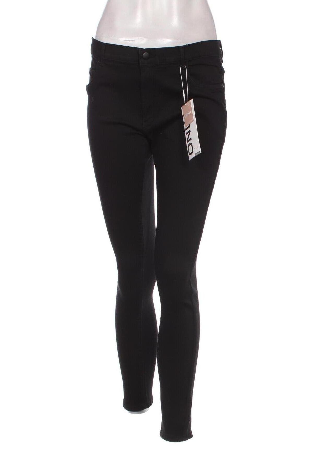 Дамски панталон ONLY, Размер XL, Цвят Черен, Цена 24,84 лв.