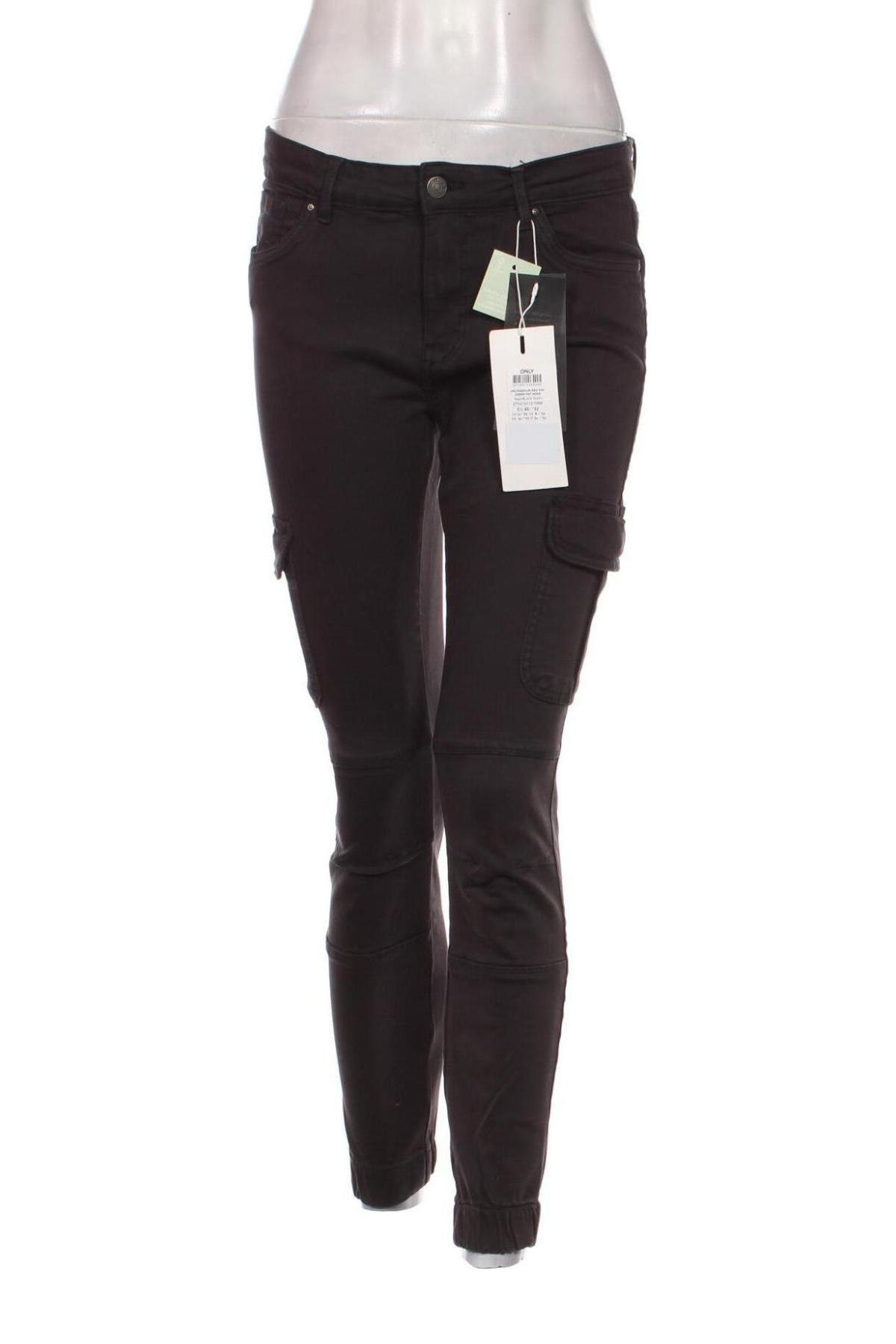 Pantaloni de femei ONLY, Mărime M, Culoare Negru, Preț 177,63 Lei