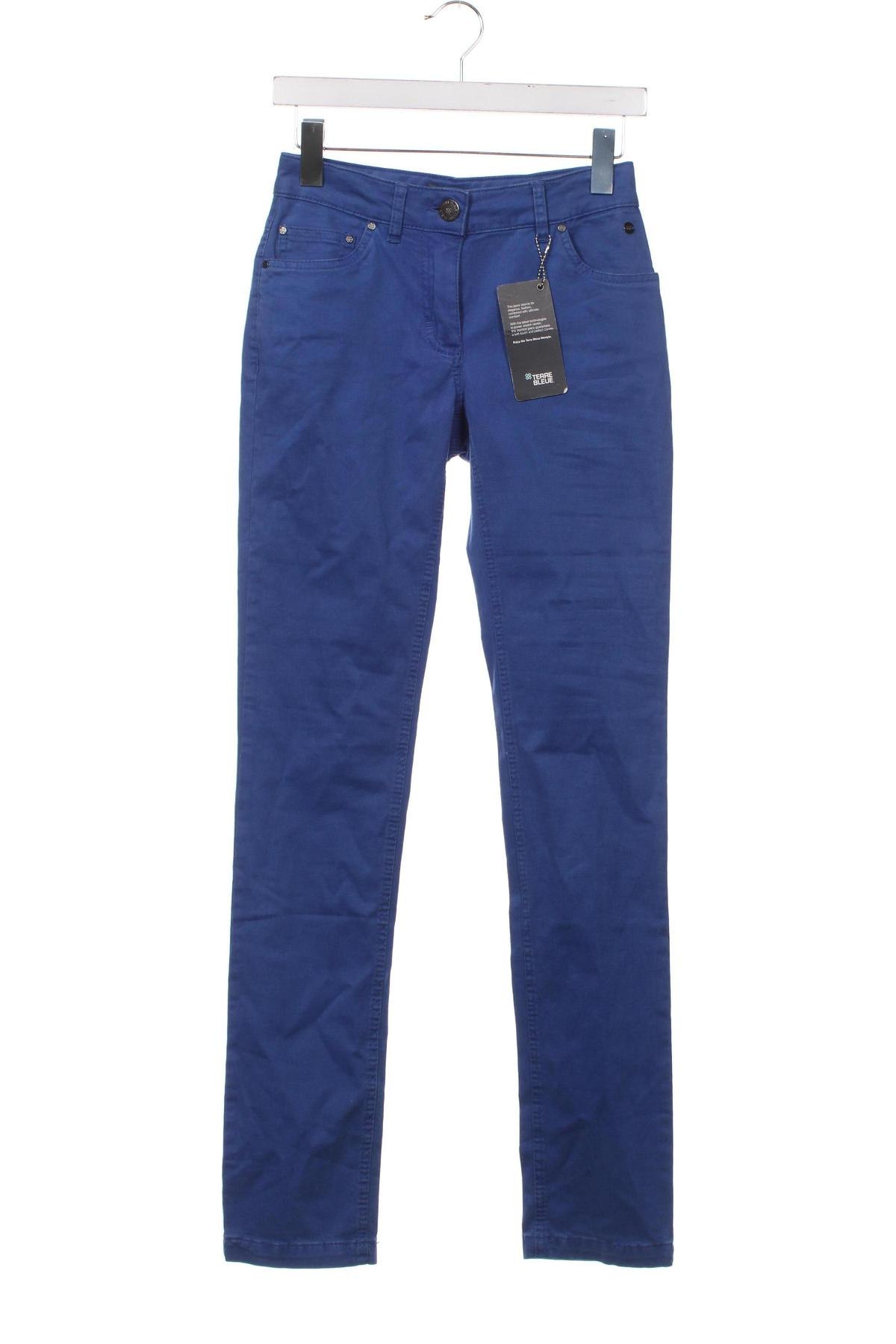 Pantaloni de femei Terre Bleue, Mărime S, Culoare Albastru, Preț 480,26 Lei