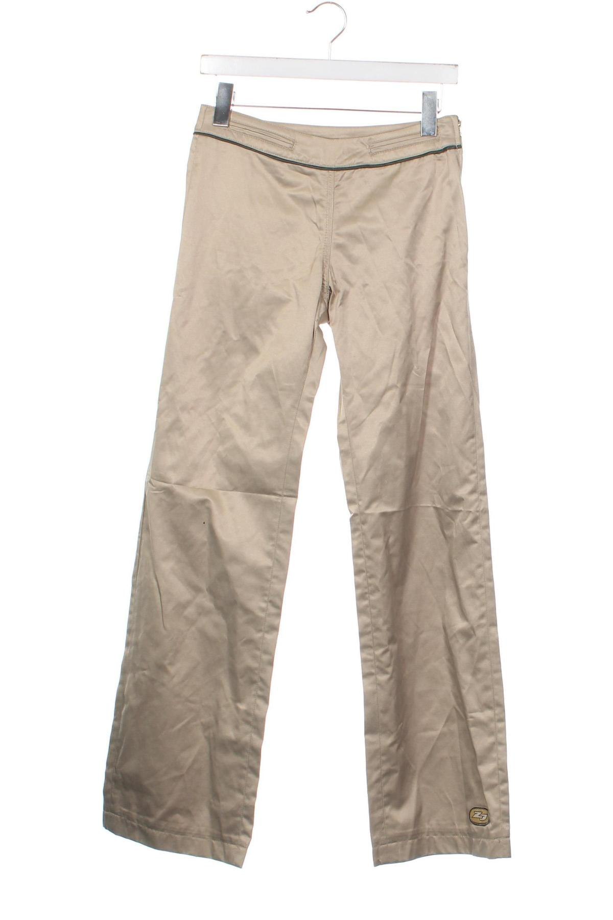 Pantaloni de femei Zino & Judy, Mărime M, Culoare Bej, Preț 30,26 Lei