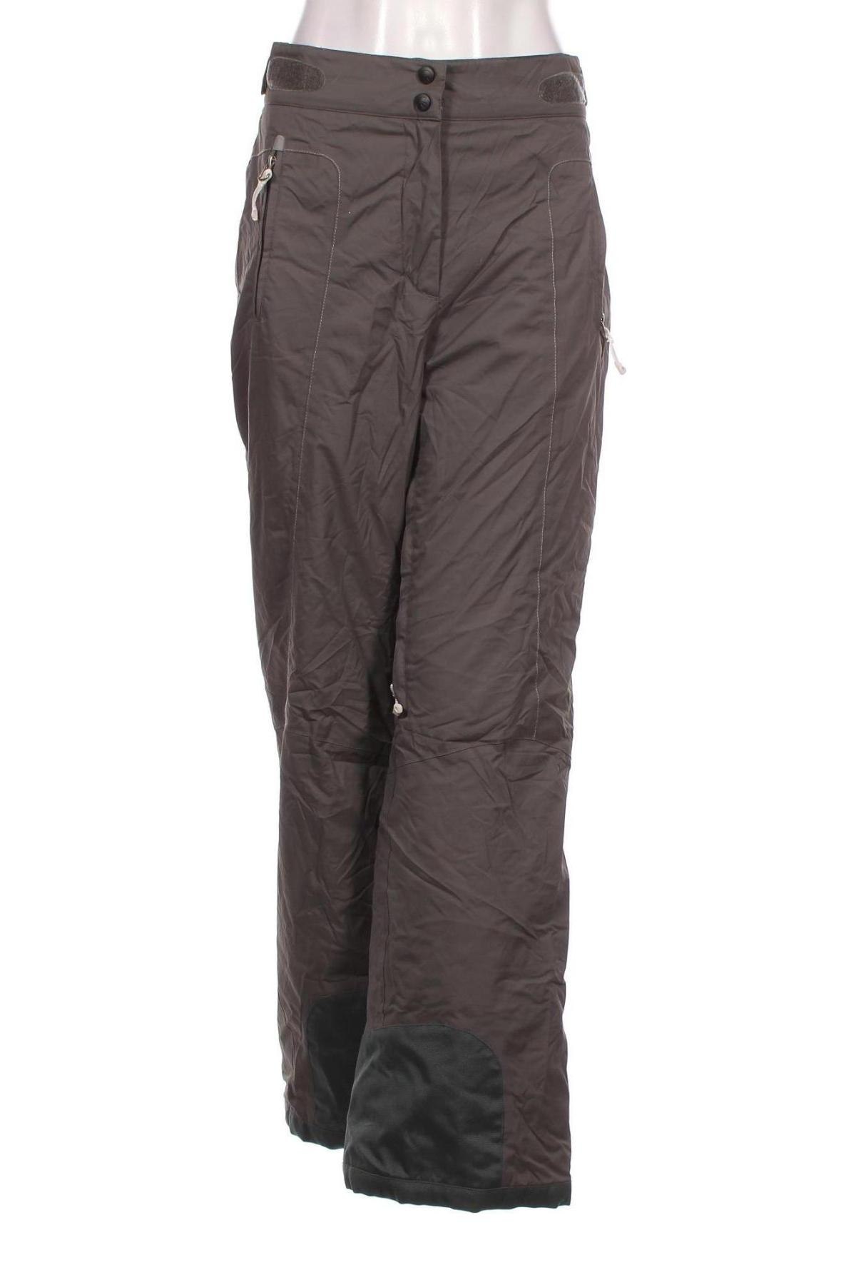 Дамски панталон за зимни спортове Decathlon Creation, Размер XL, Цвят Сив, Цена 26,25 лв.