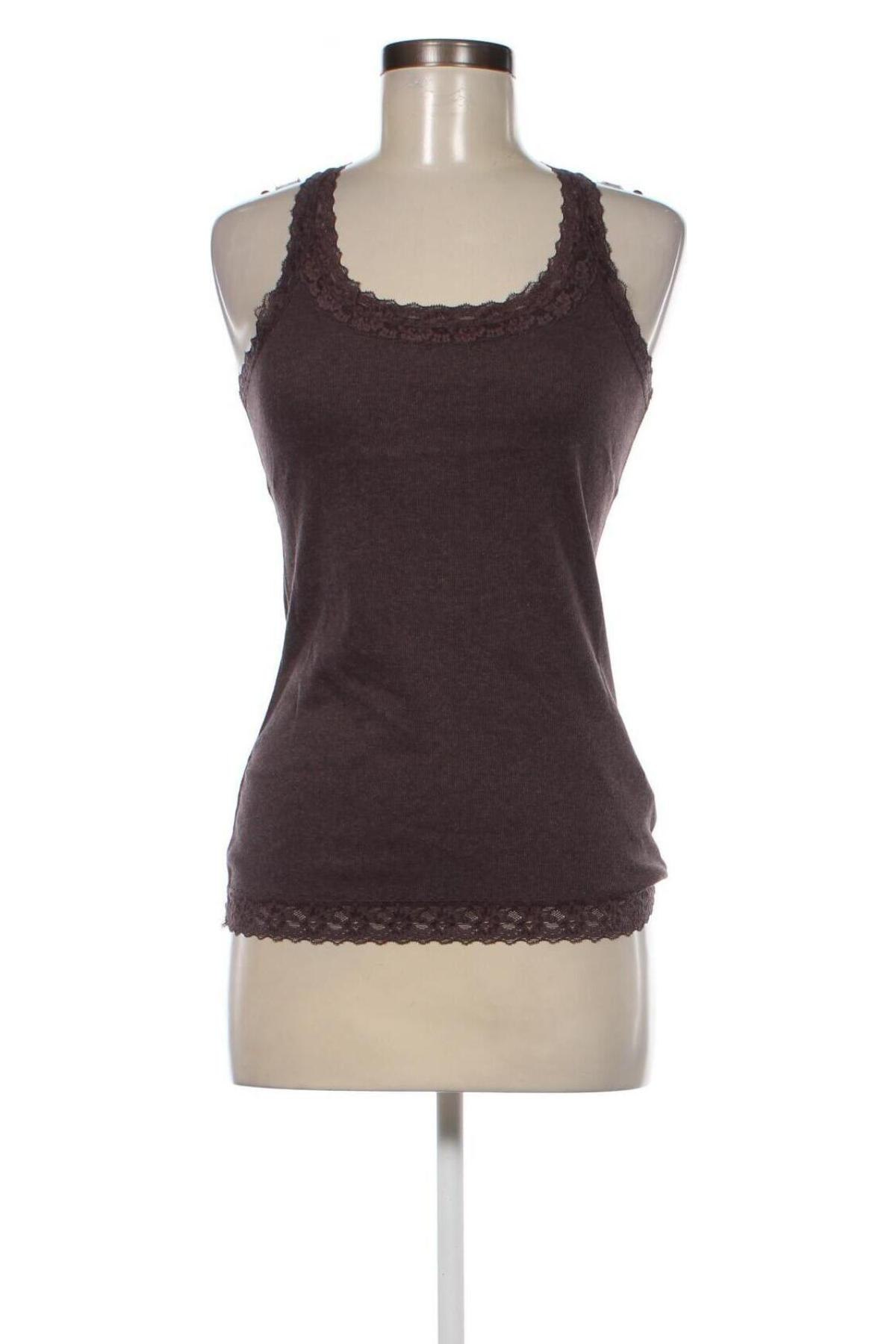 Γυναικείο αμάνικο μπλουζάκι DDP, Μέγεθος M, Χρώμα Βιολετί, Τιμή 5,41 €