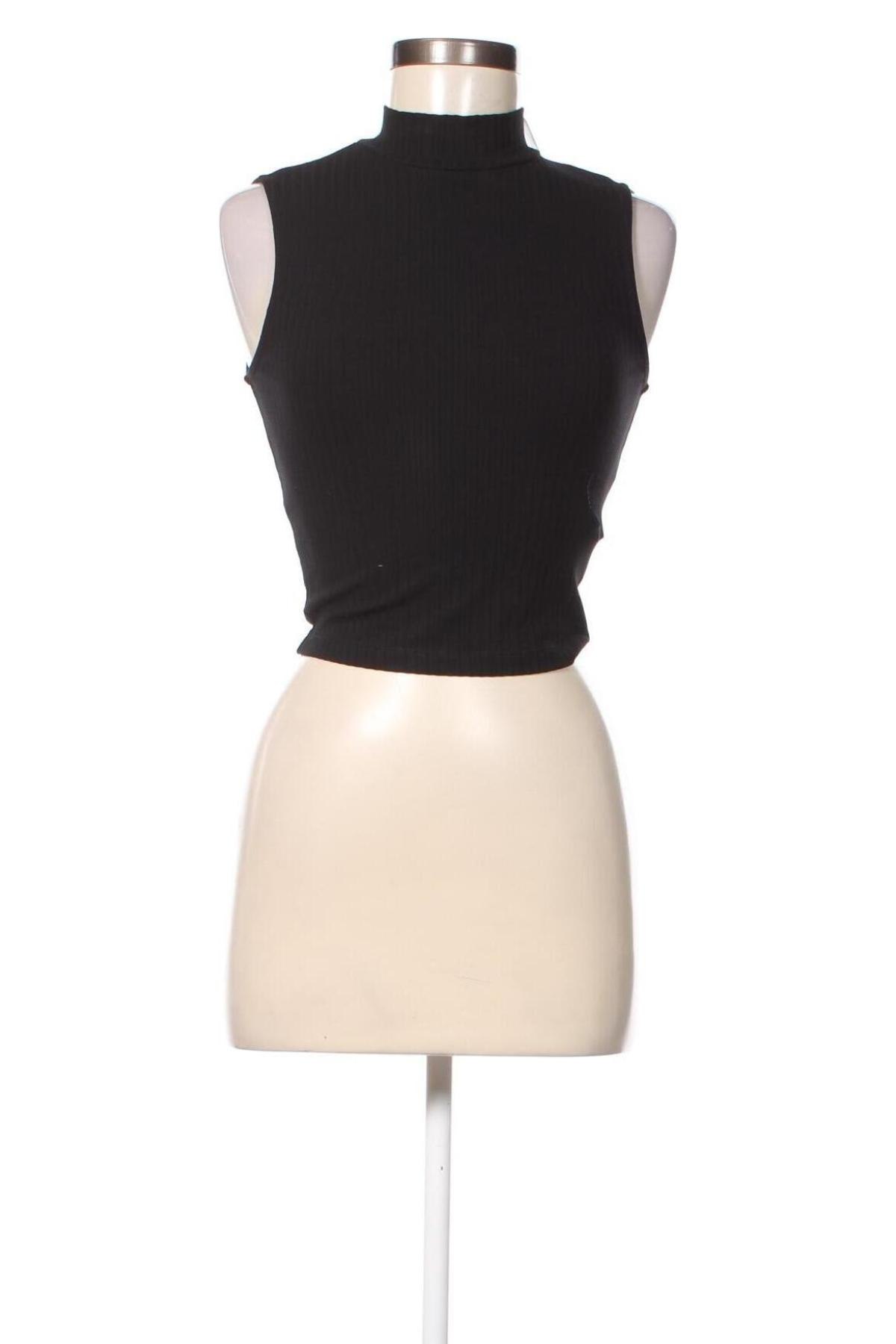 Γυναικείο αμάνικο μπλουζάκι Edited, Μέγεθος S, Χρώμα Μαύρο, Τιμή 6,28 €