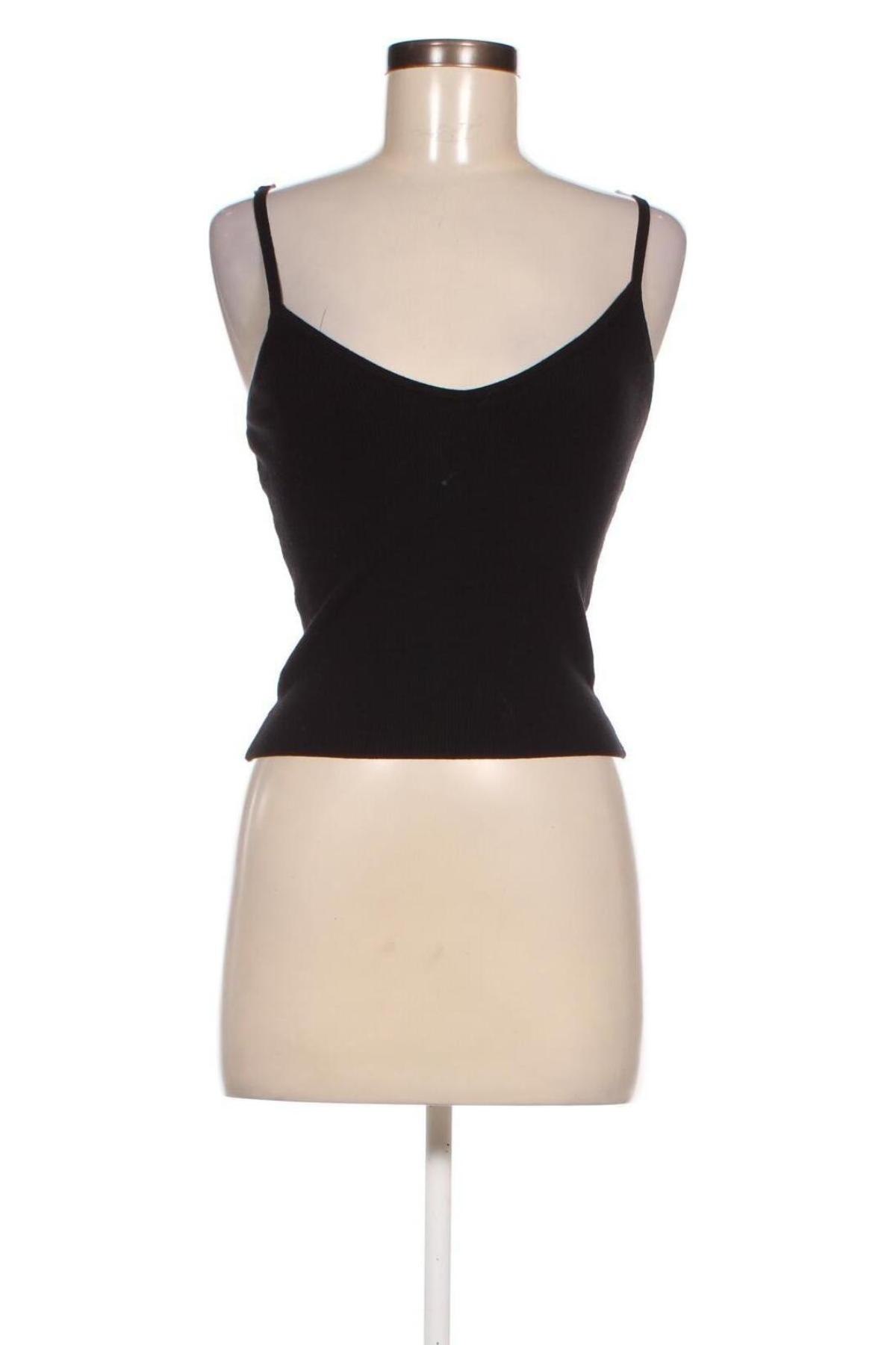 Γυναικείο αμάνικο μπλουζάκι Etam, Μέγεθος M, Χρώμα Μαύρο, Τιμή 9,57 €