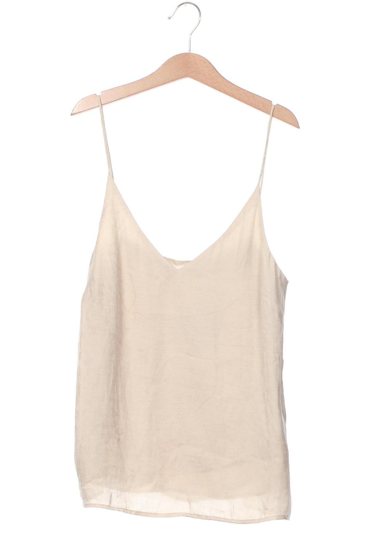 Damentop H&M, Größe XXS, Farbe Beige, Preis 4,49 €