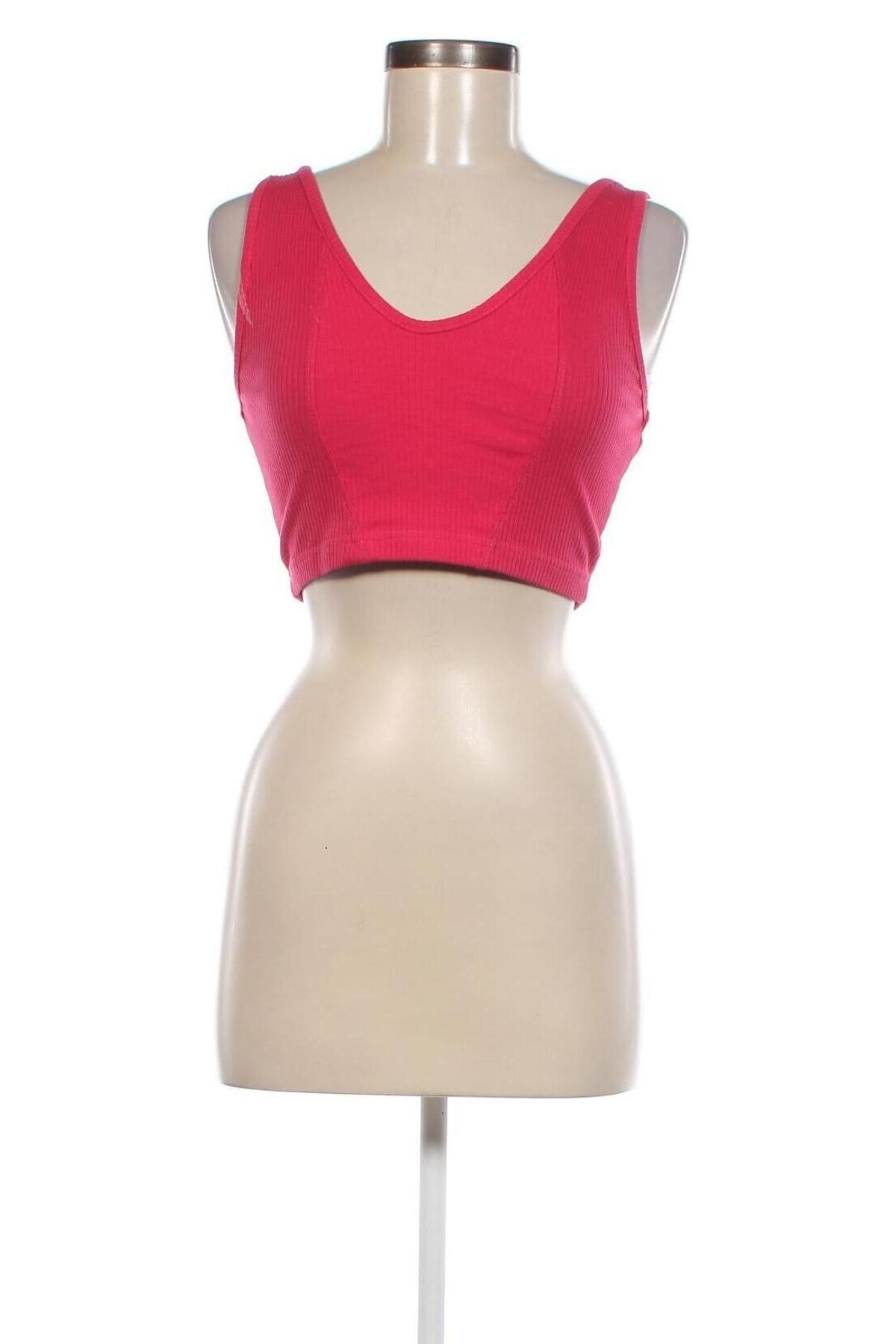 Γυναικείο αμάνικο μπλουζάκι Nasty Gal, Μέγεθος S, Χρώμα Ρόζ , Τιμή 6,73 €
