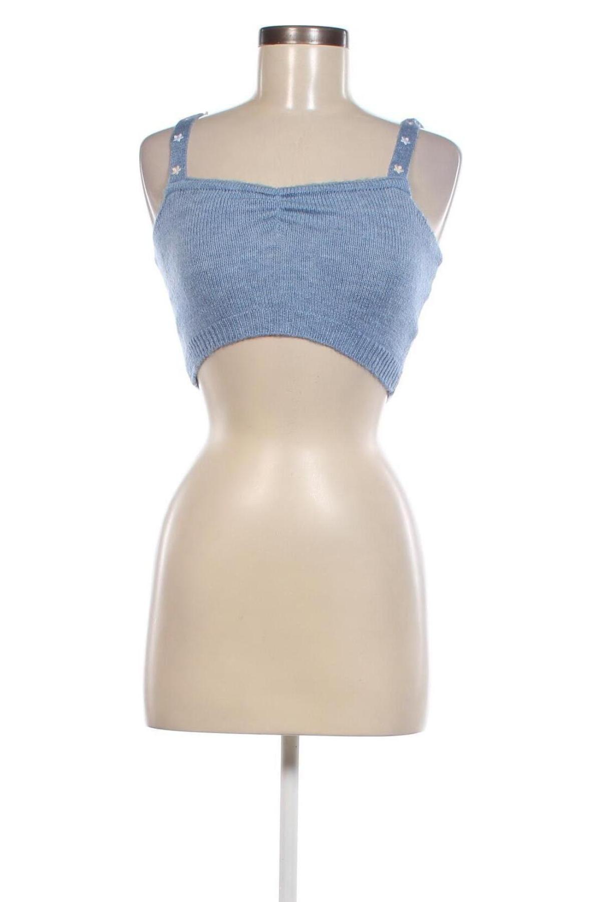Γυναικείο αμάνικο μπλουζάκι Pimkie, Μέγεθος XS, Χρώμα Μπλέ, Τιμή 6,71 €