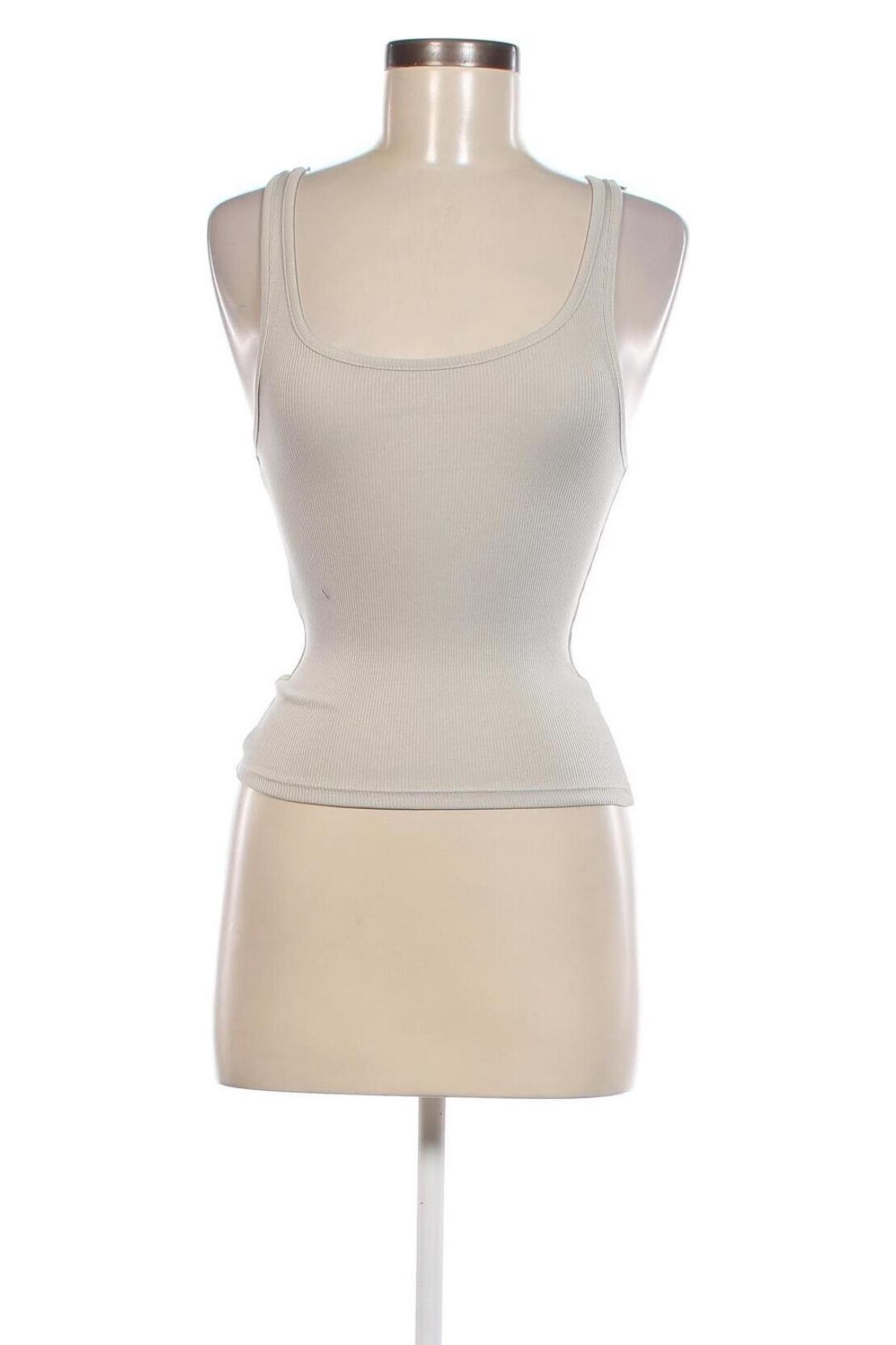 Γυναικείο αμάνικο μπλουζάκι Tally Weijl, Μέγεθος XS, Χρώμα Γκρί, Τιμή 10,82 €