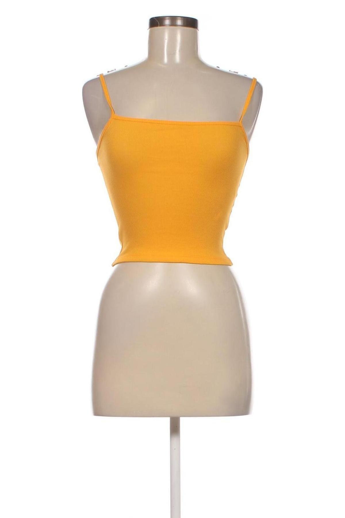 Γυναικείο αμάνικο μπλουζάκι Tally Weijl, Μέγεθος XS, Χρώμα Πορτοκαλί, Τιμή 6,38 €