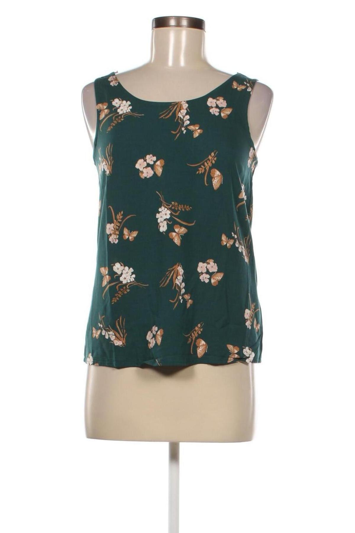 Γυναικείο αμάνικο μπλουζάκι Vero Moda, Μέγεθος XS, Χρώμα Πράσινο, Τιμή 5,99 €