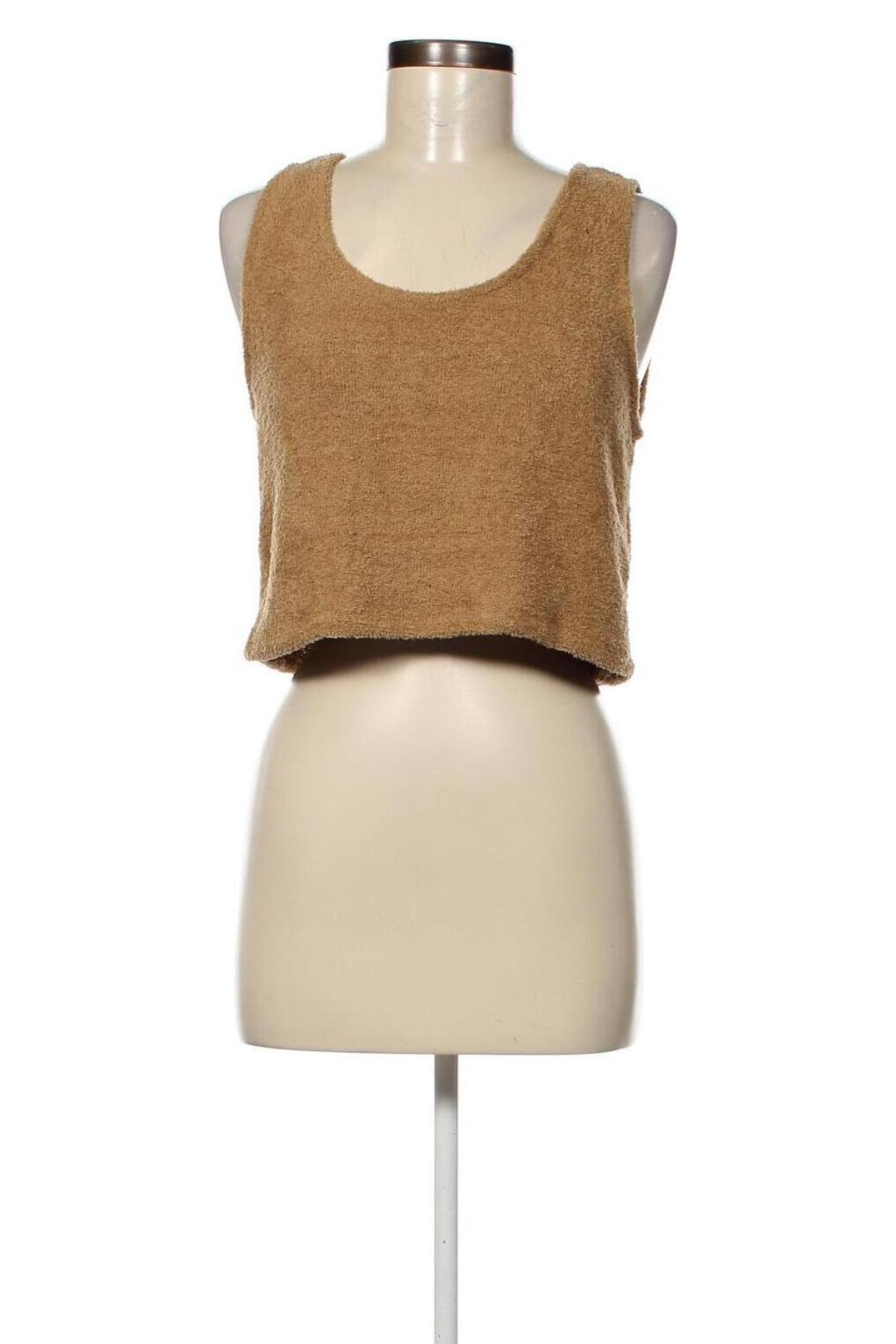 Γυναικείο αμάνικο μπλουζάκι Vero Moda, Μέγεθος XL, Χρώμα  Μπέζ, Τιμή 3,20 €