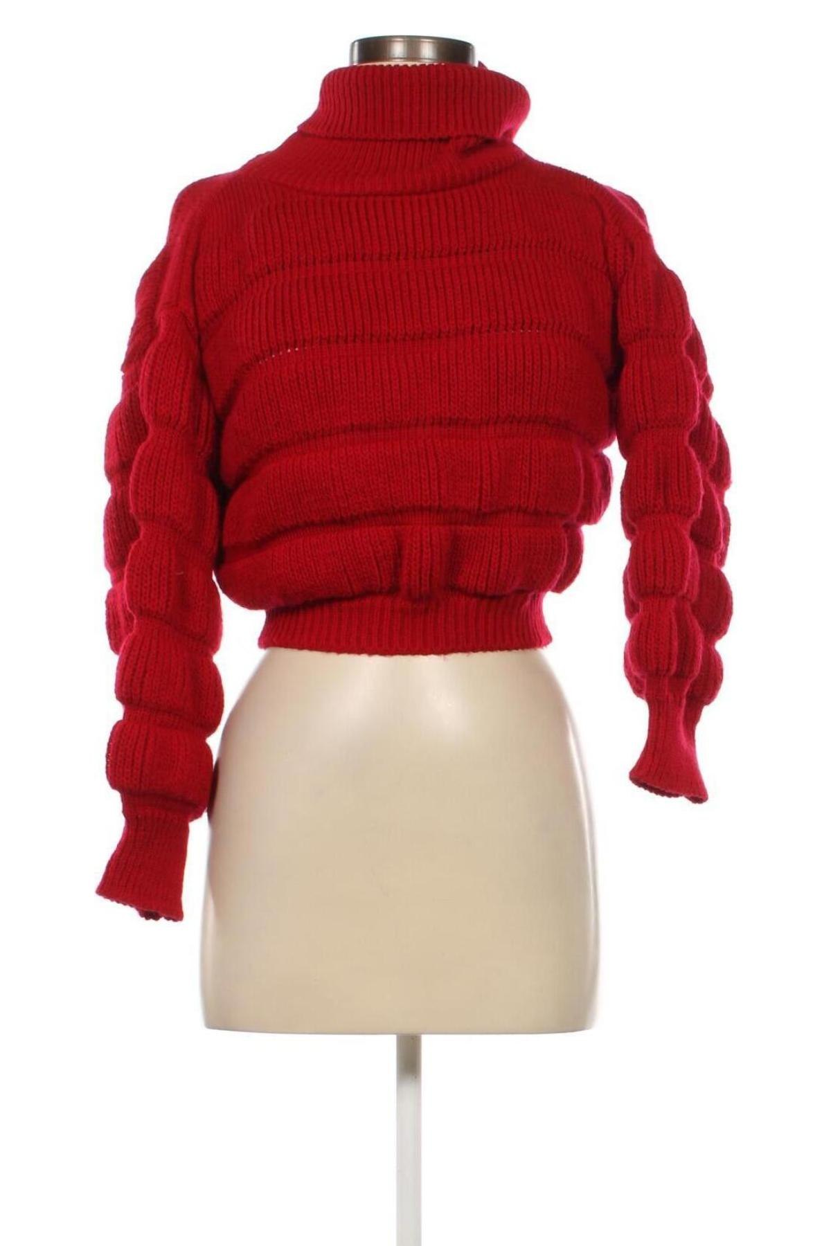 Дамски пуловер, Размер S, Цвят Червен, Цена 9,57 лв.