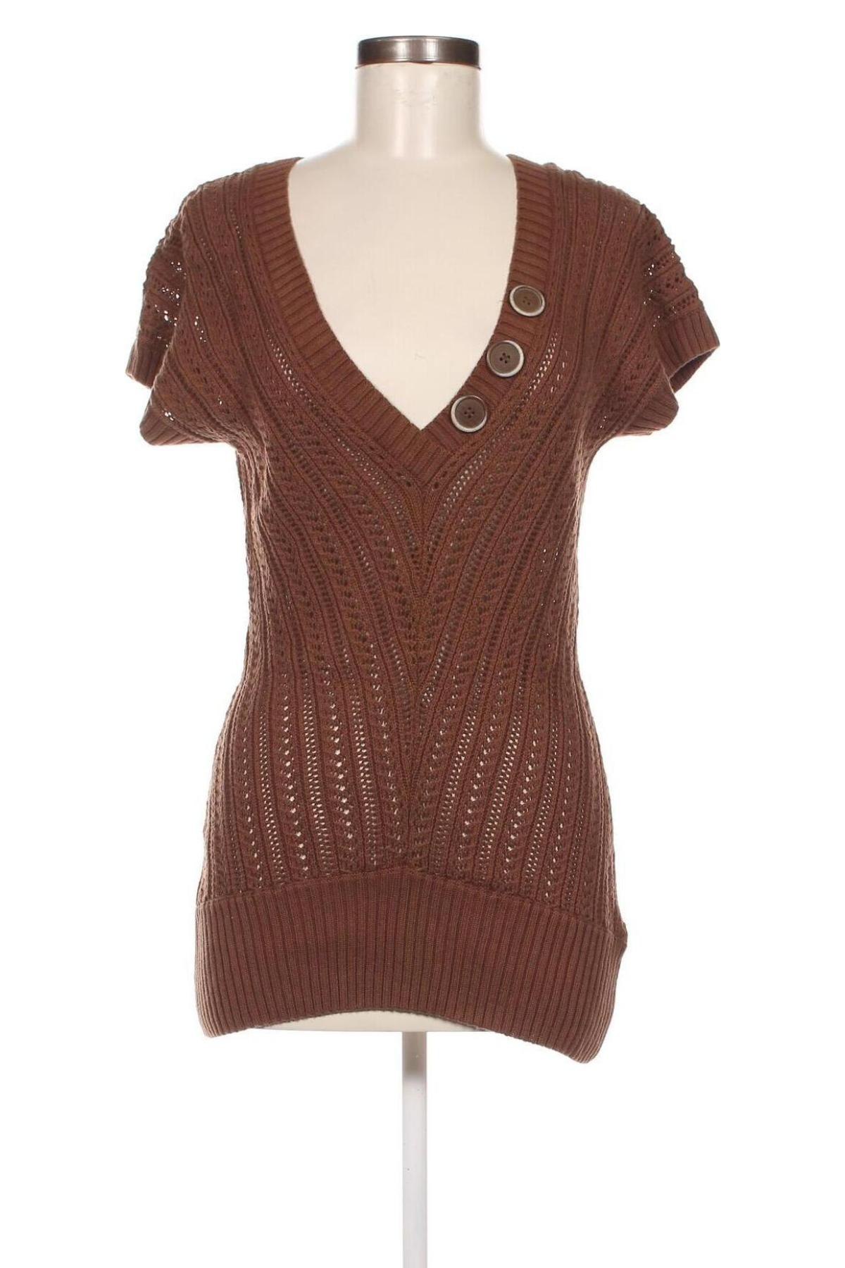 Γυναικείο πουλόβερ, Μέγεθος L, Χρώμα Καφέ, Τιμή 3,05 €