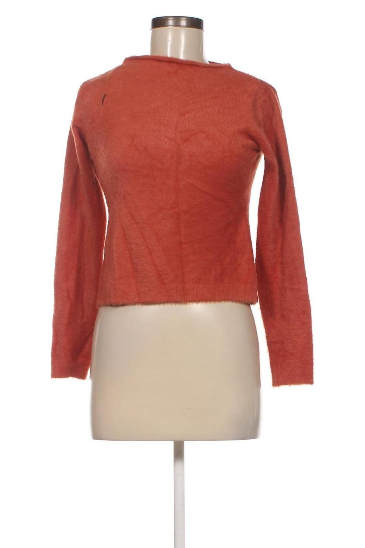 Дамски пуловер, Размер XS, Цвят Оранжев, Цена 7,25 лв.