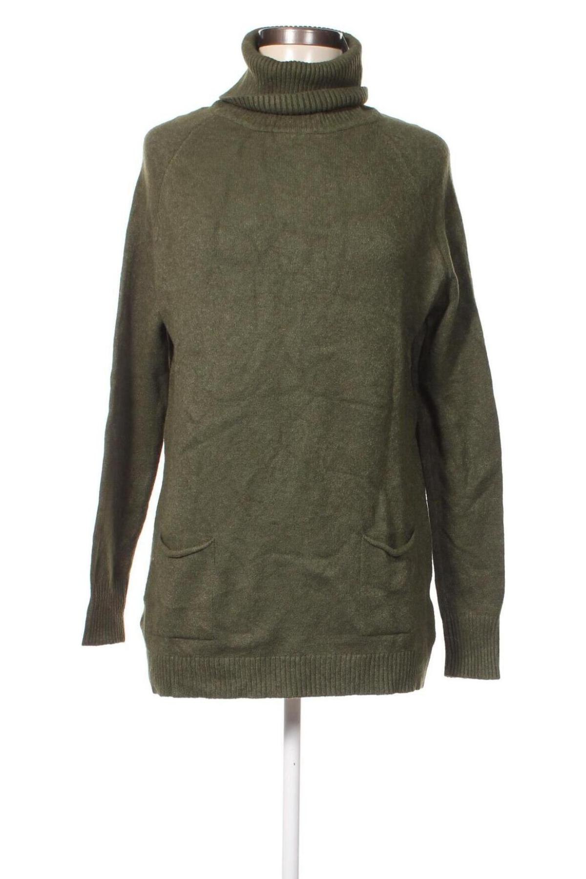 Дамски пуловер, Размер L, Цвят Зелен, Цена 8,12 лв.