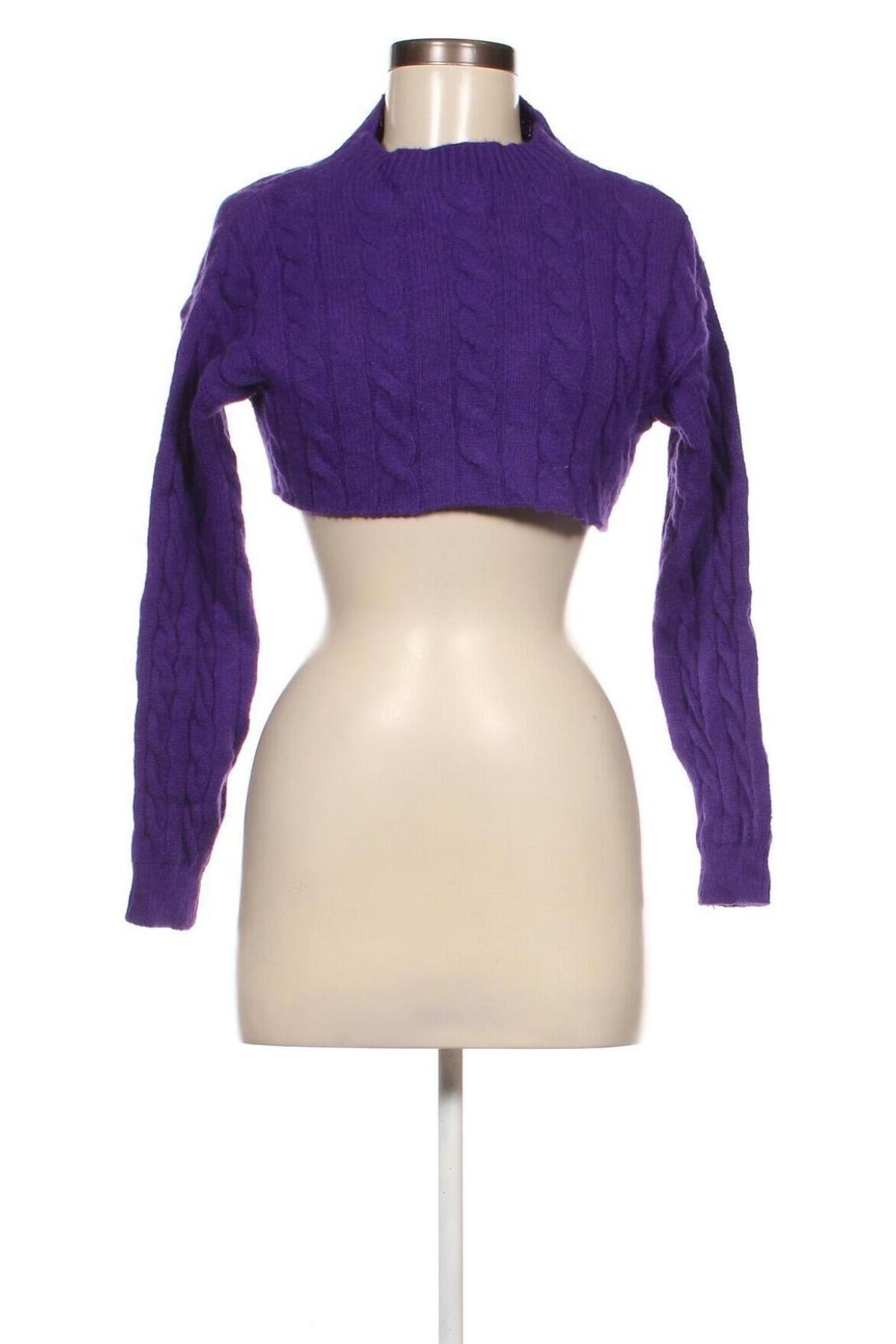 Дамски пуловер, Размер S, Цвят Лилав, Цена 5,80 лв.