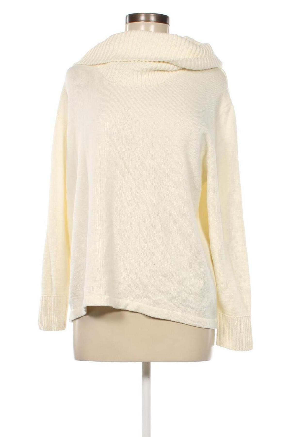 Γυναικείο πουλόβερ Ambria, Μέγεθος XL, Χρώμα Εκρού, Τιμή 6,28 €